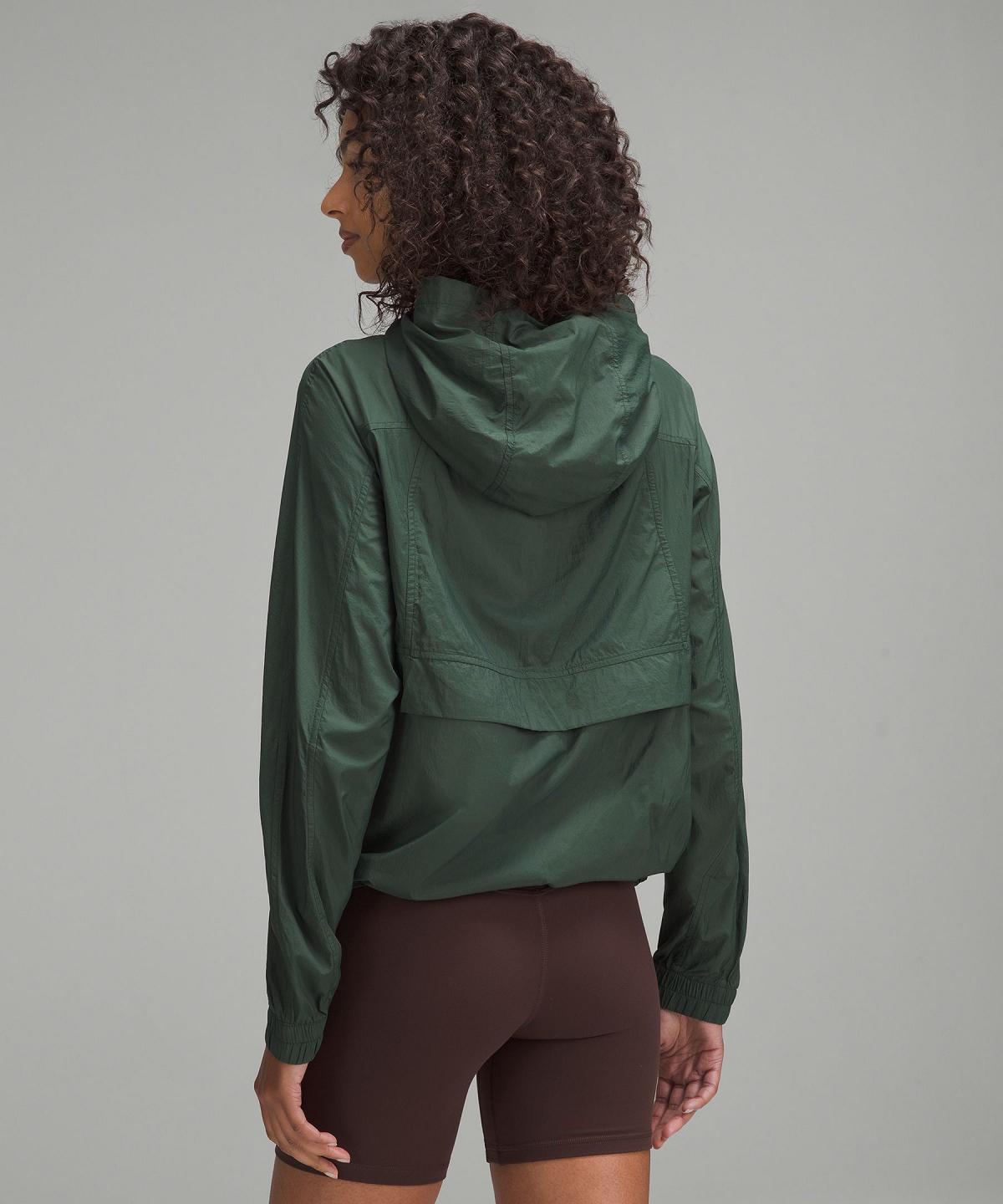 Green Women Lululemon Hood Lite Coats & Jackets | AU_LuLu64830