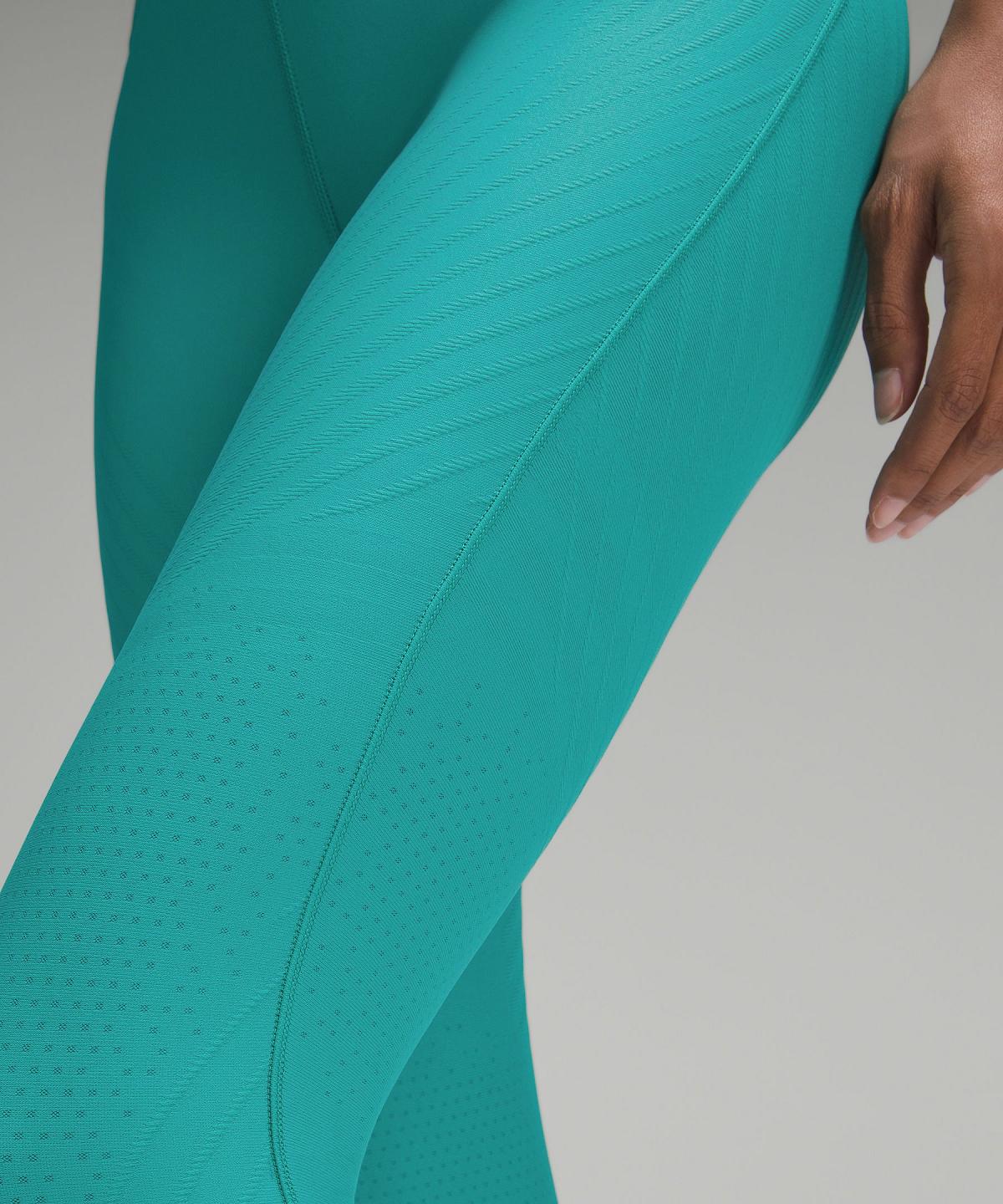 Green Women Lululemon SenseKnit Running High-Rise Tight 28" Leggings | AU_LuLu99645