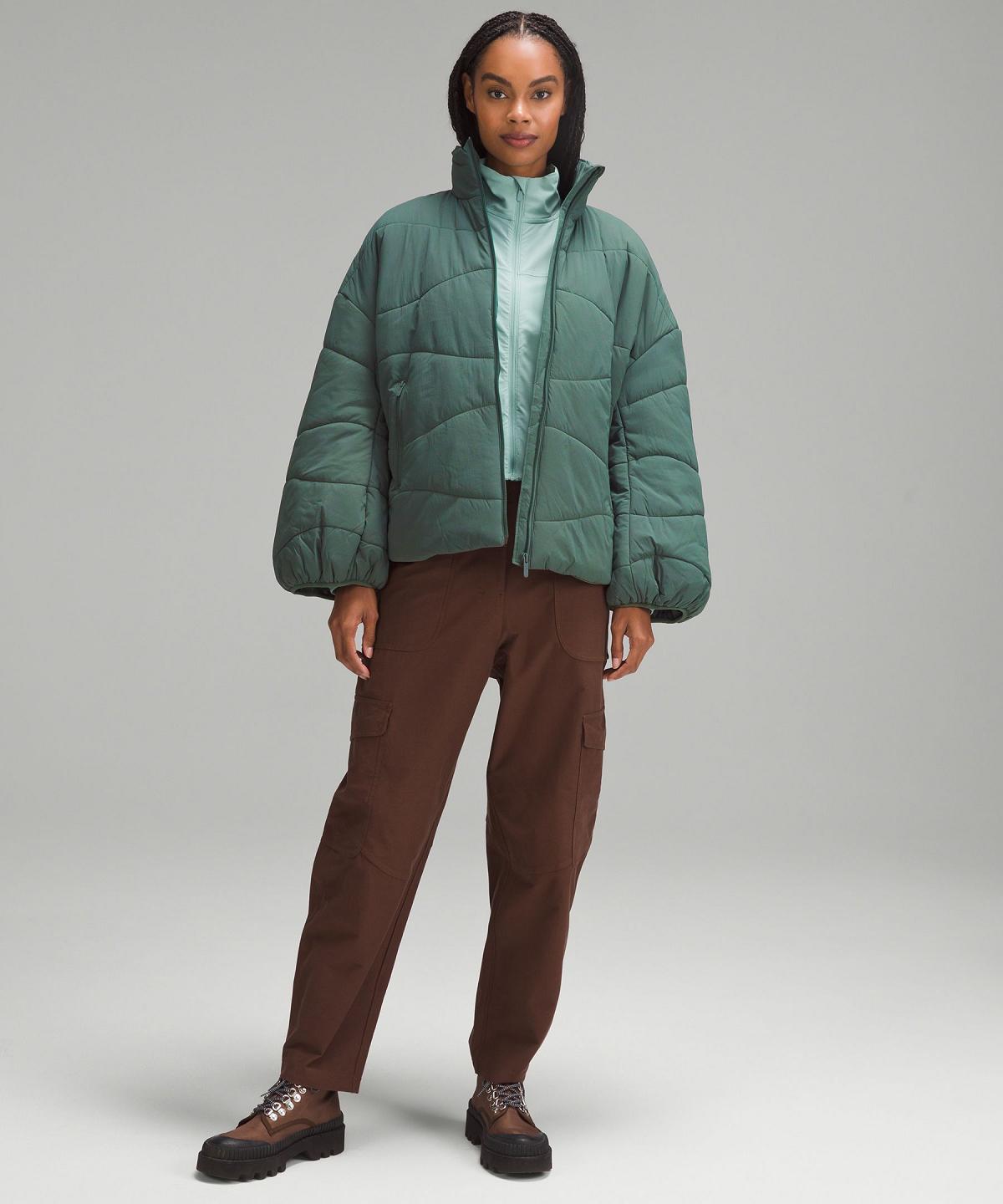 Green Women Lululemon Wave-Quilt Insulated Coats & Jackets | AU_LuLu88697