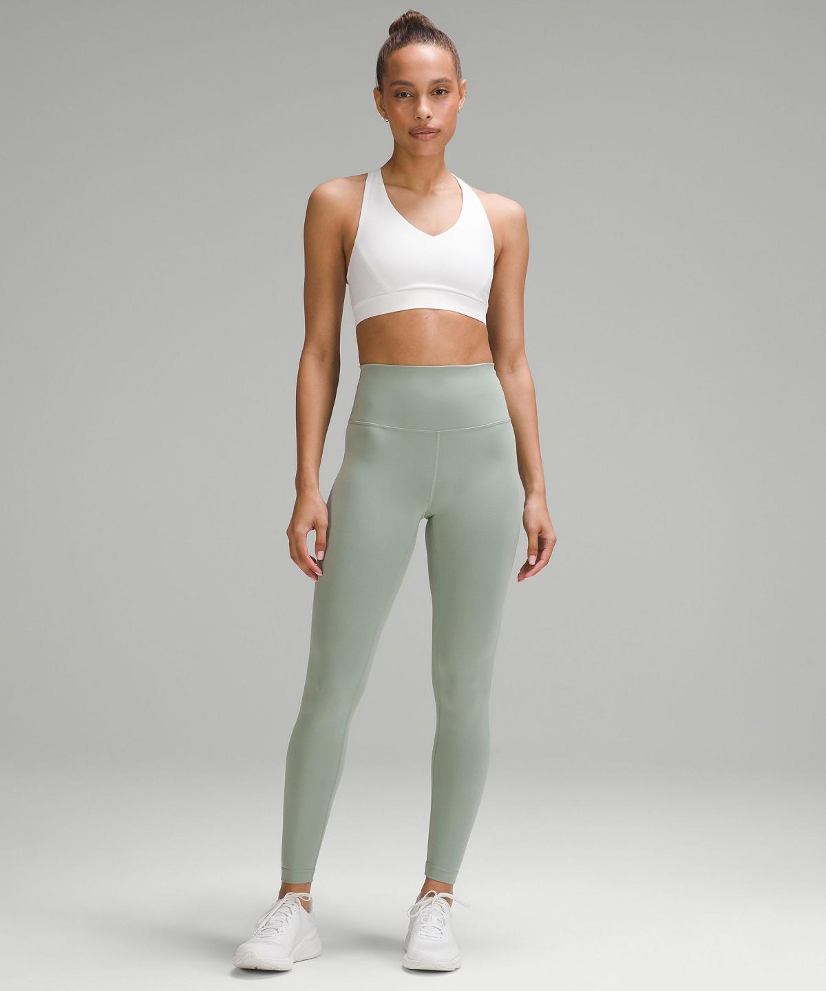 Green Women Lululemon Wunder Train High-Rise Tight 28" Leggings | AU_LuLu13438