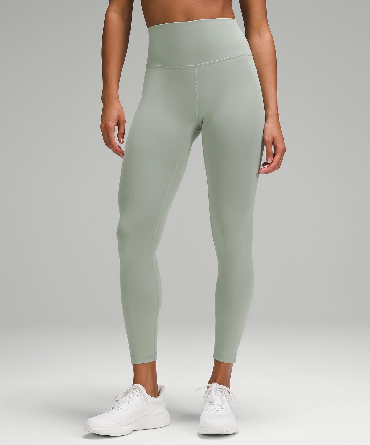 Green Women Lululemon Wunder Train High-Rise Tight 25" Leggings | AU_LuLu74575