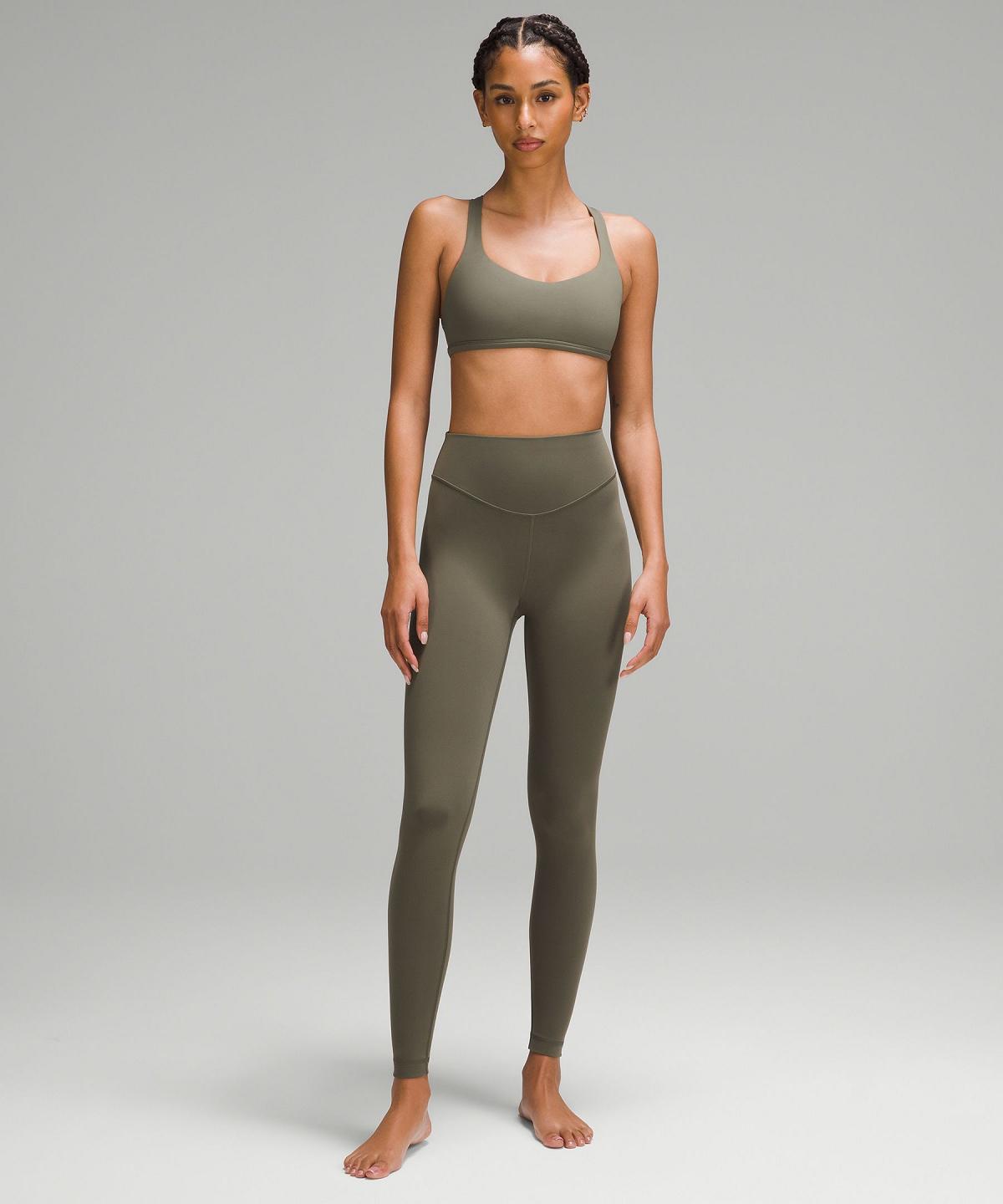 Green Women Lululemon Wunder Under SmoothCover High-Rise Tight 28" Leggings | AU_LuLu10667