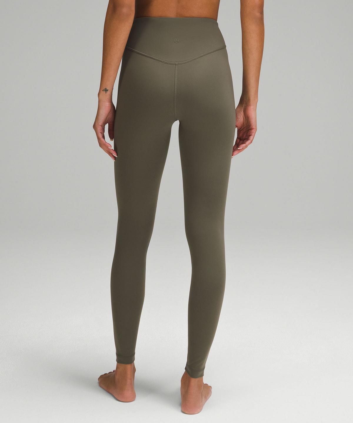 Green Women Lululemon Wunder Under SmoothCover High-Rise Tight 28" Pants | AU_LuLu91191