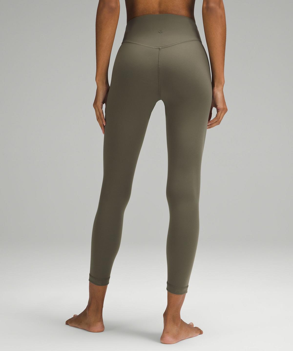 Green Women Lululemon Wunder Under SmoothCover High-Rise Tight 25" Pants | AU_LuLu79557