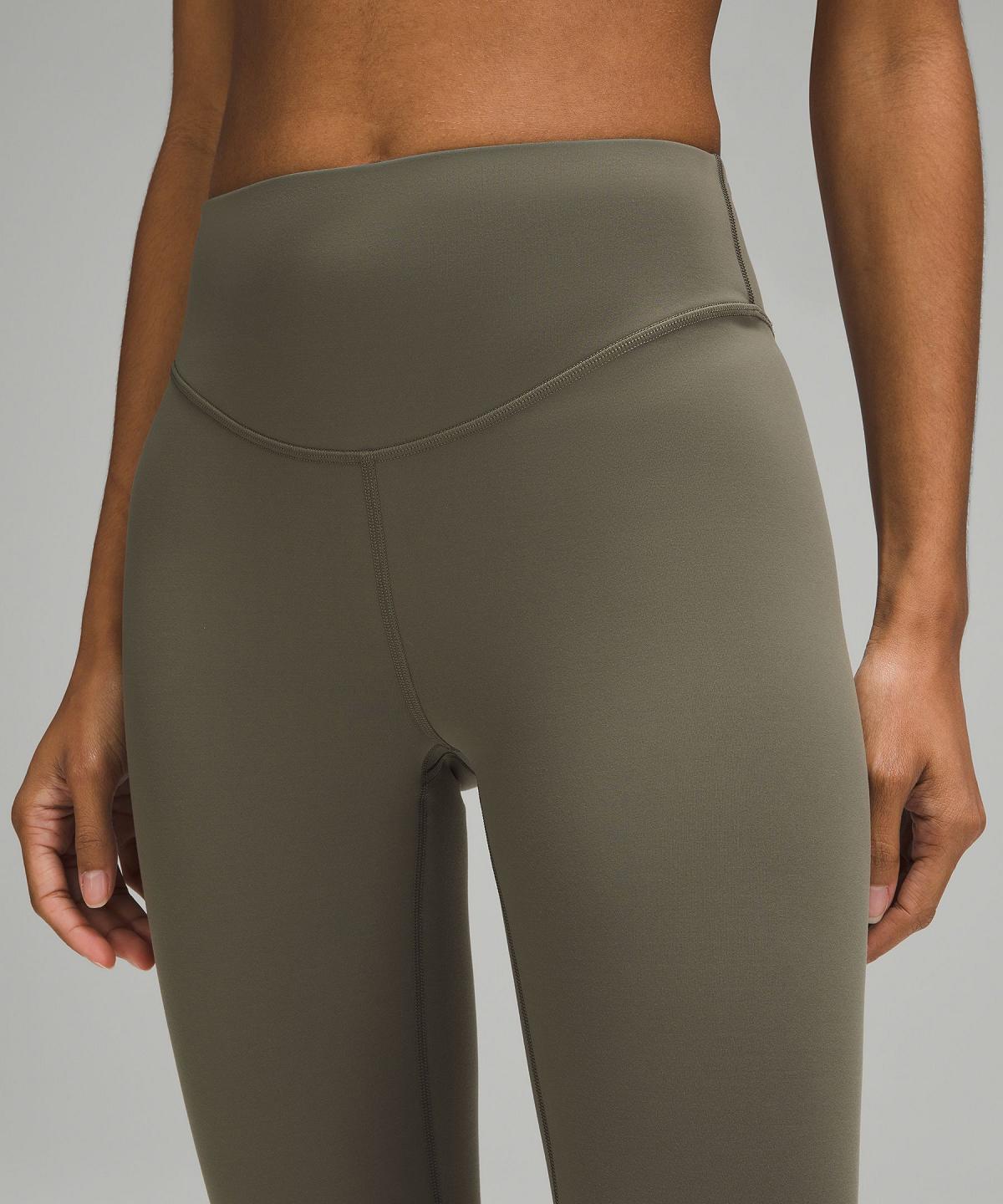 Green Women Lululemon Wunder Under SmoothCover High-Rise Tight 25" Pants | AU_LuLu79557