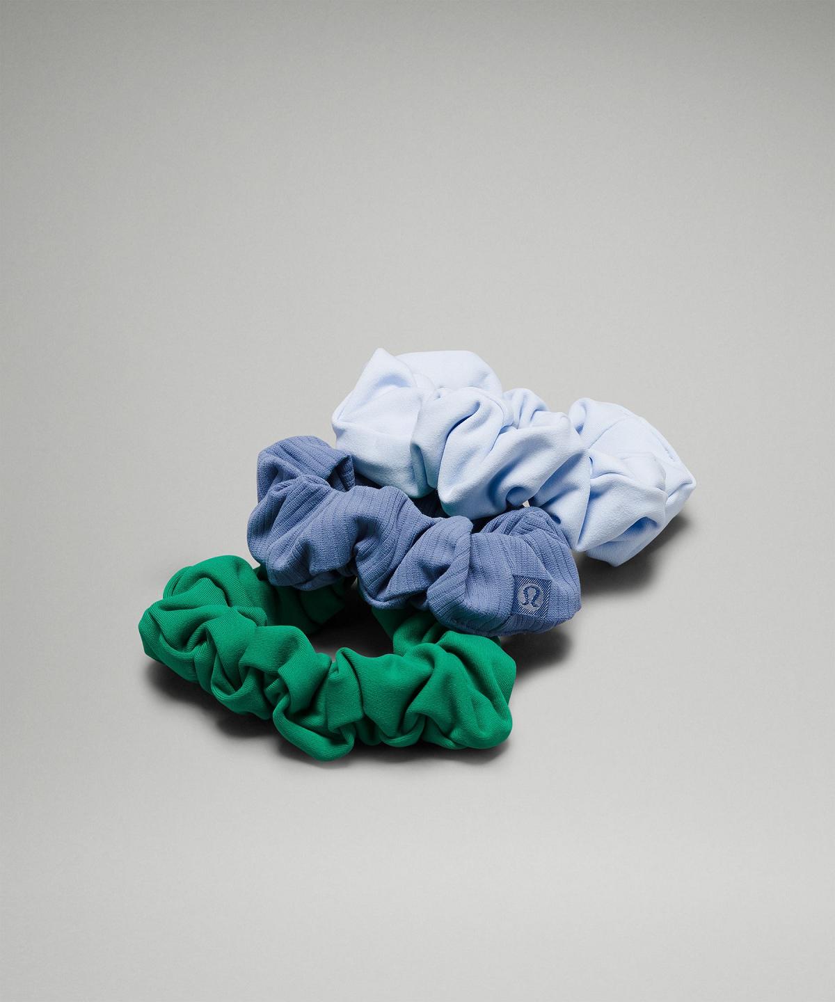 Green / Blue Women Lululemon Uplifting Scrunchies Nulu Hair Accessories | AU_LuLu39233