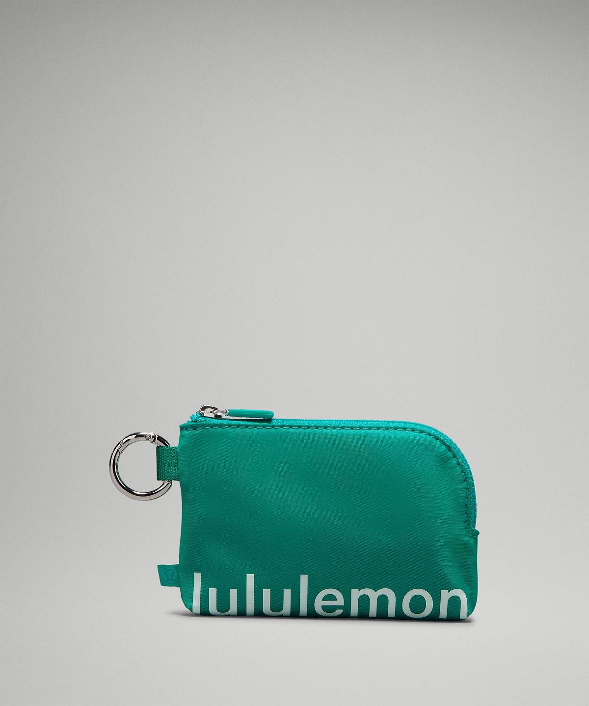 Green / Mint Bag Lululemon Clippable Card Pouch Wallets & Pouches | AU_LuLu90811