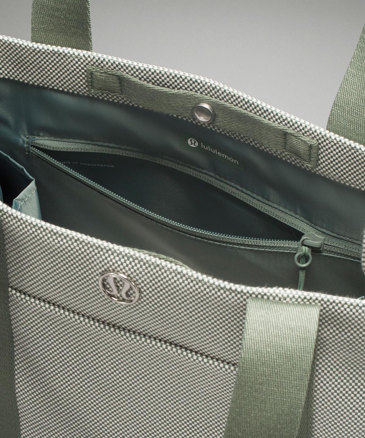 Grey Green Bag Lululemon Two-Tone Canvas 10L Tote Bag | AU_LuLu69299