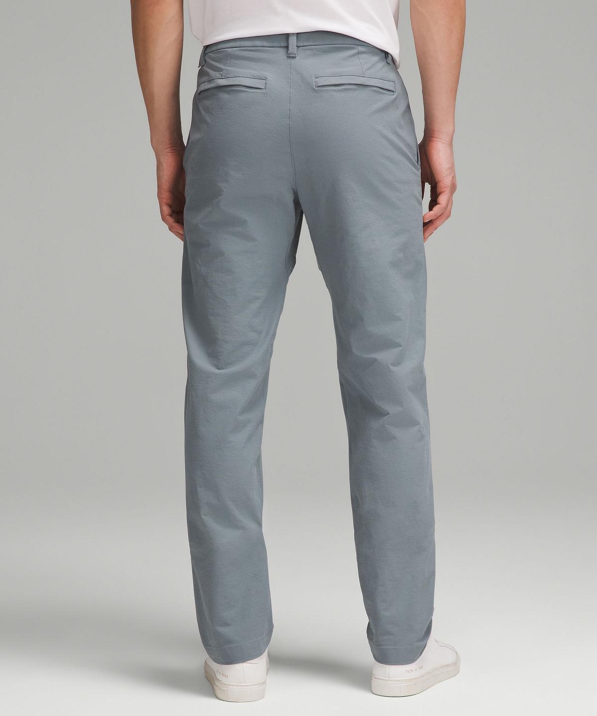 Grey Men Lululemon ABC Classic-Fit 30"L Trousers | AU_LuLu27551