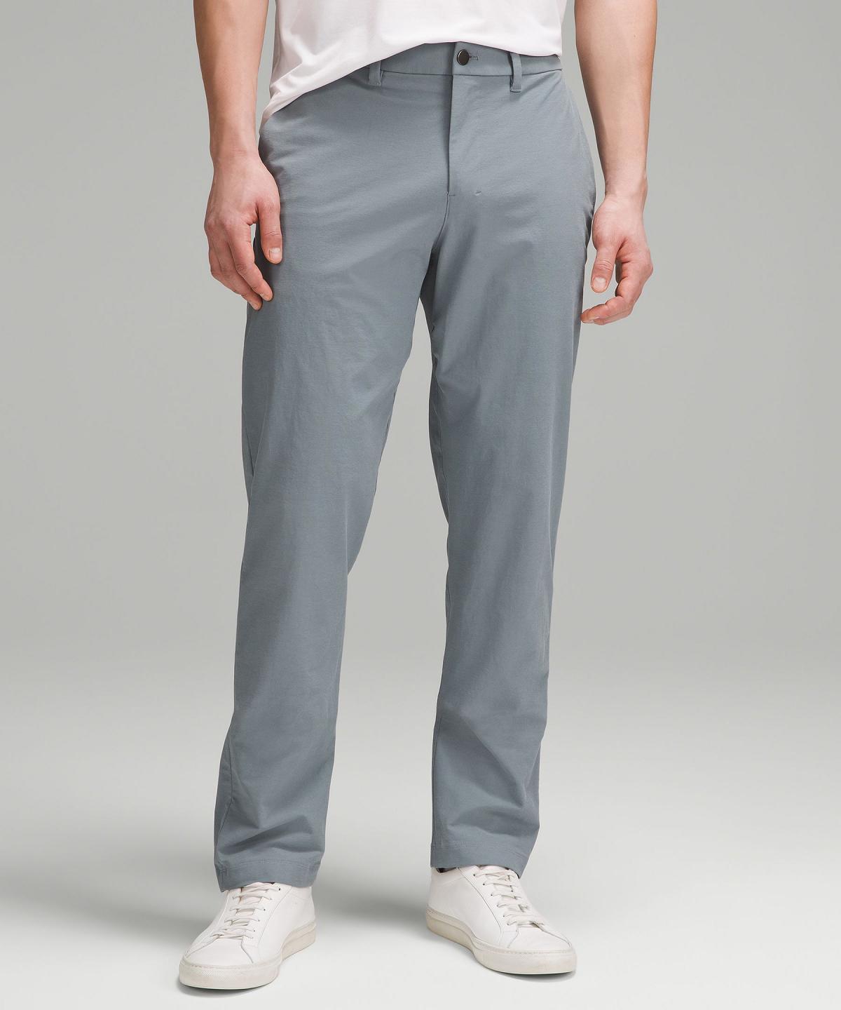 Grey Men Lululemon ABC Classic-Fit 30"L Trousers | AU_LuLu27551