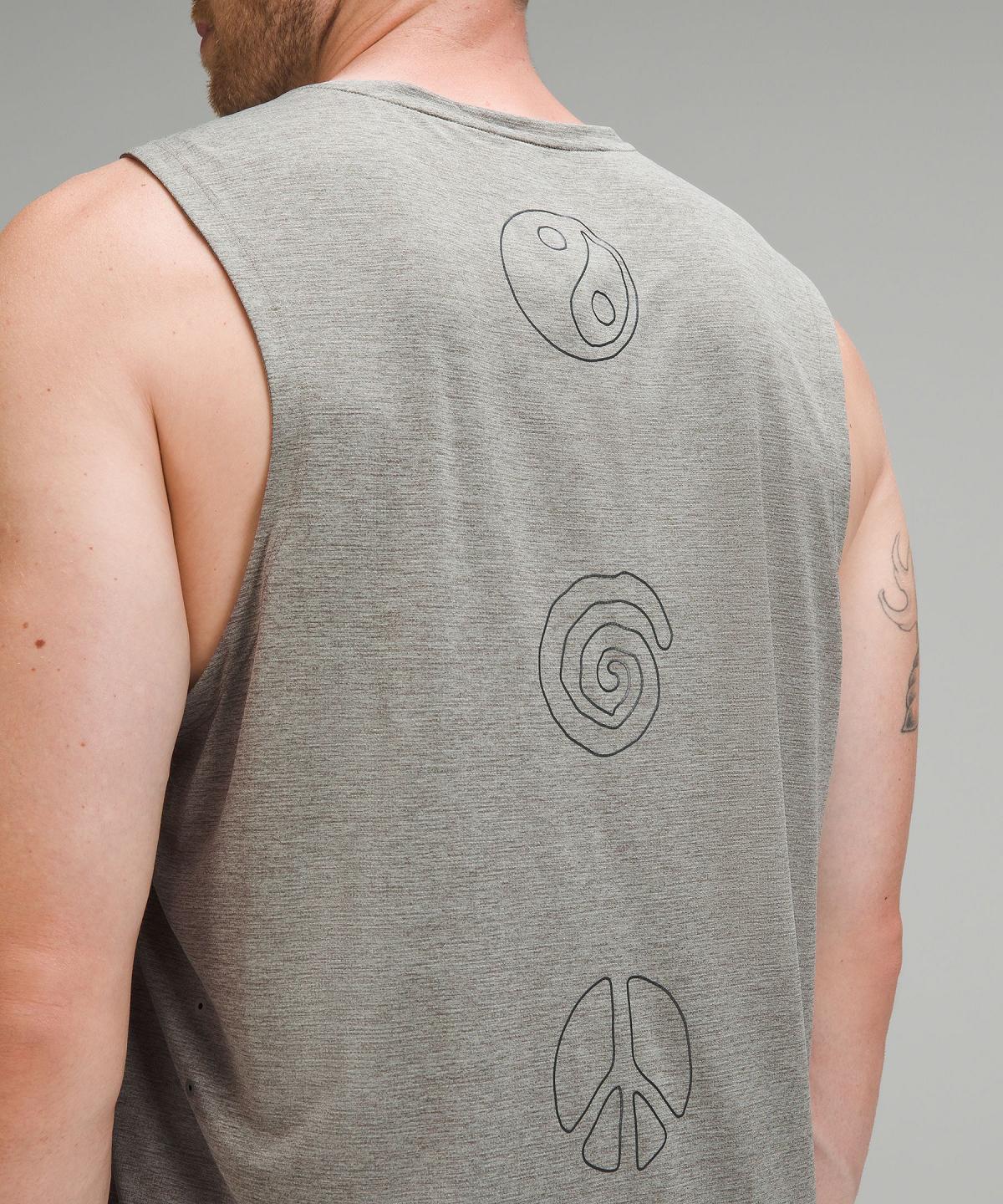 Grey Men Lululemon Fast and Free Trail Running Tank Top Shirts | AU_LuLu95433