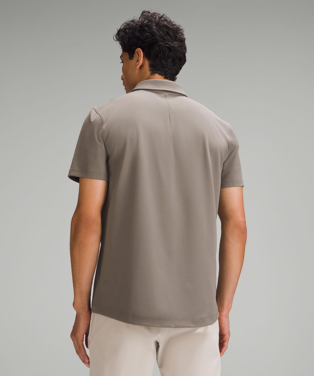 Grey Men Lululemon ShowZero™ Polo Polo Shirts | AU_LuLu28915