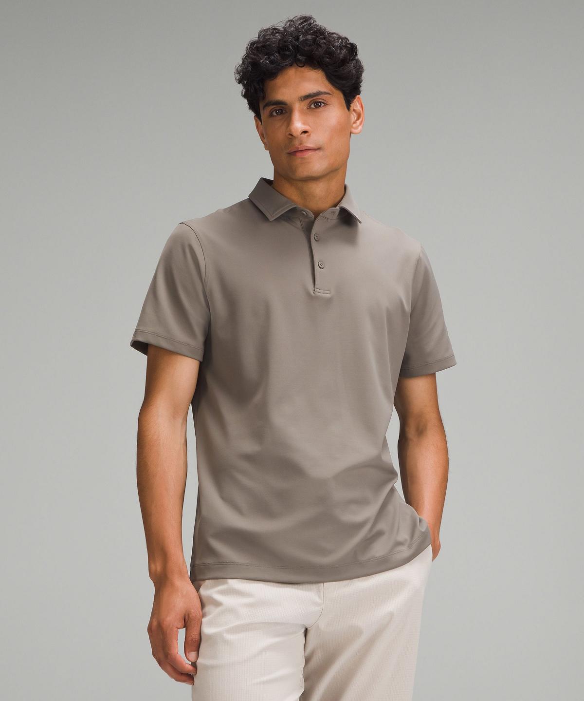 Grey Men Lululemon ShowZero™ Polo Polo Shirts | AU_LuLu28915