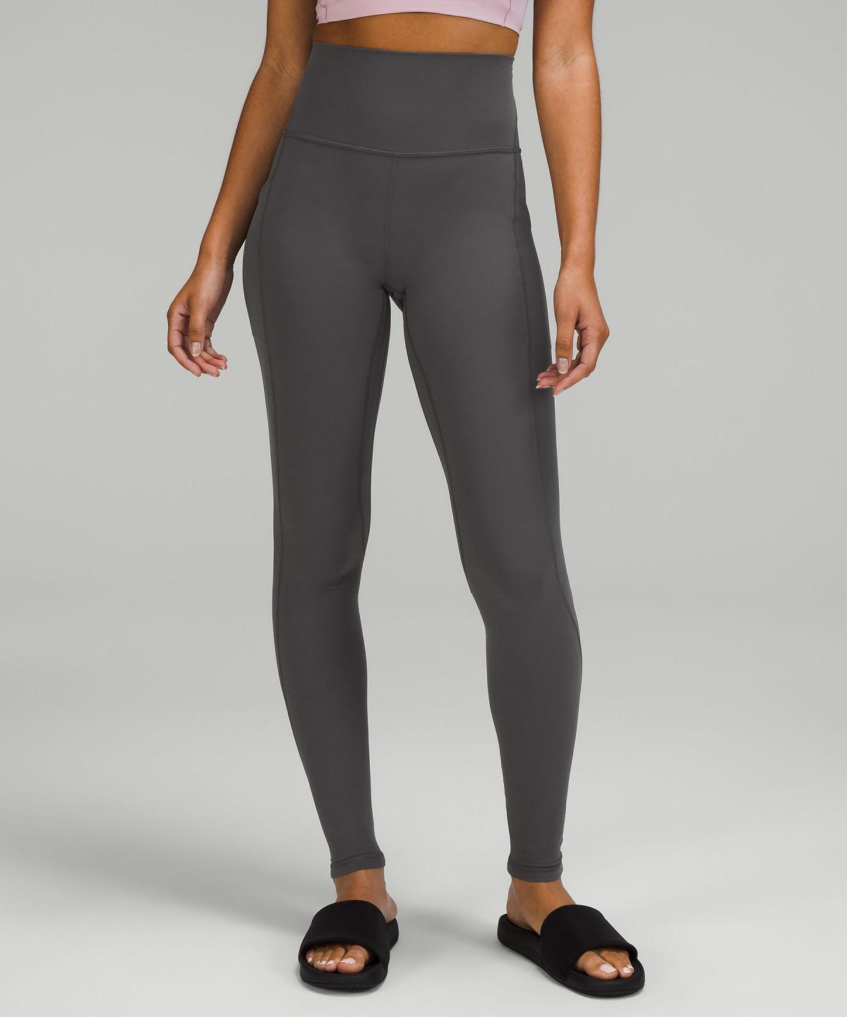 Grey Women Lululemon Align™ High-Rise Pant with Pockets 31" Leggings | AU_LuLu32738