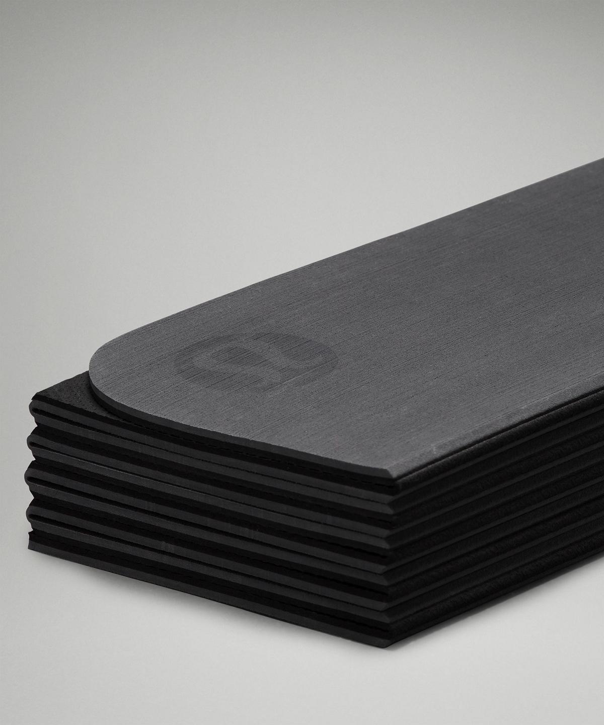 Grey / Black Women Lululemon The Foldable Mat 6.5mm Yoga Mats | AU_LuLu95690