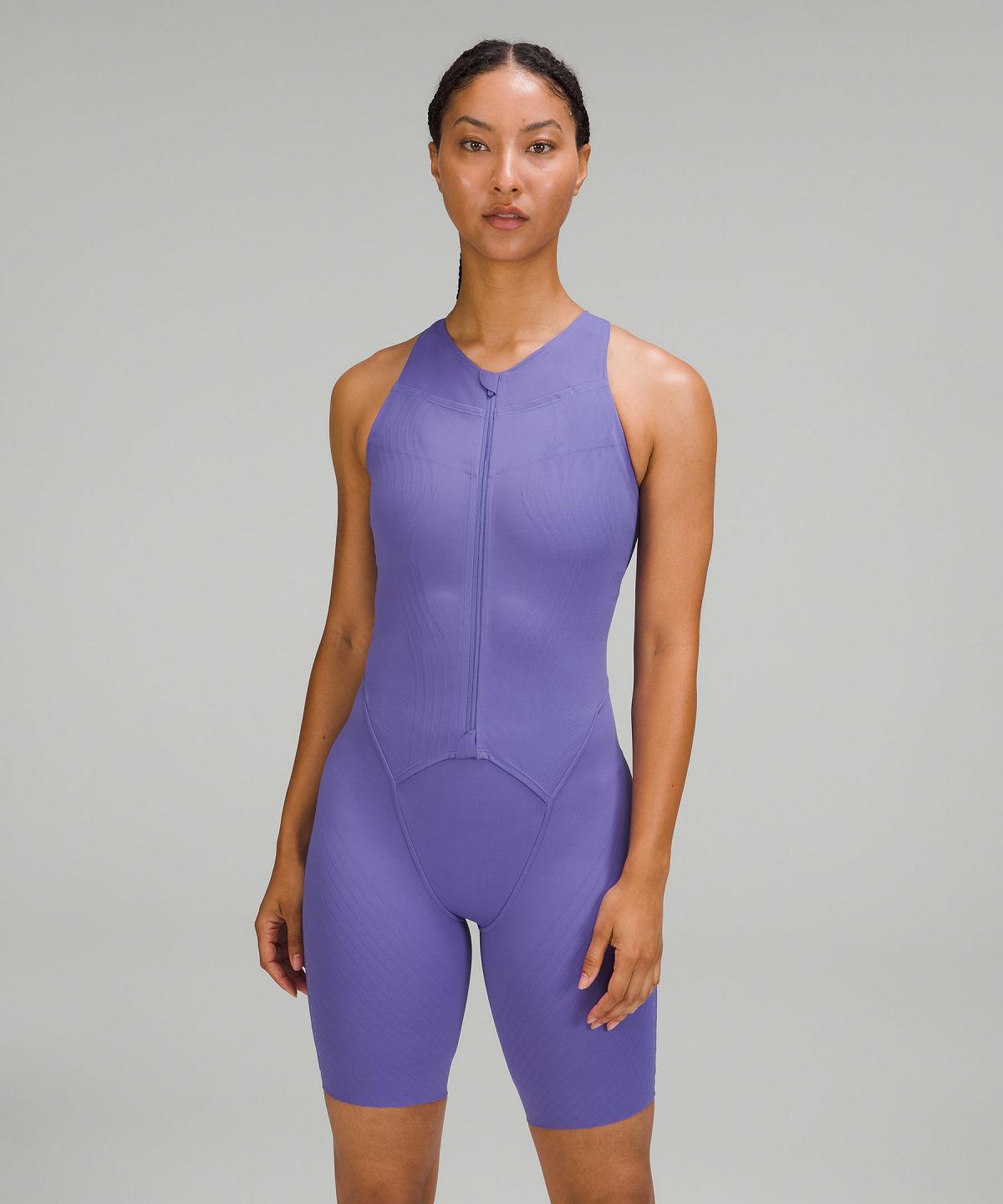 Indigo Women Lululemon SenseKnit Running One-Piece Jumpsuit | AU_LuLu32364