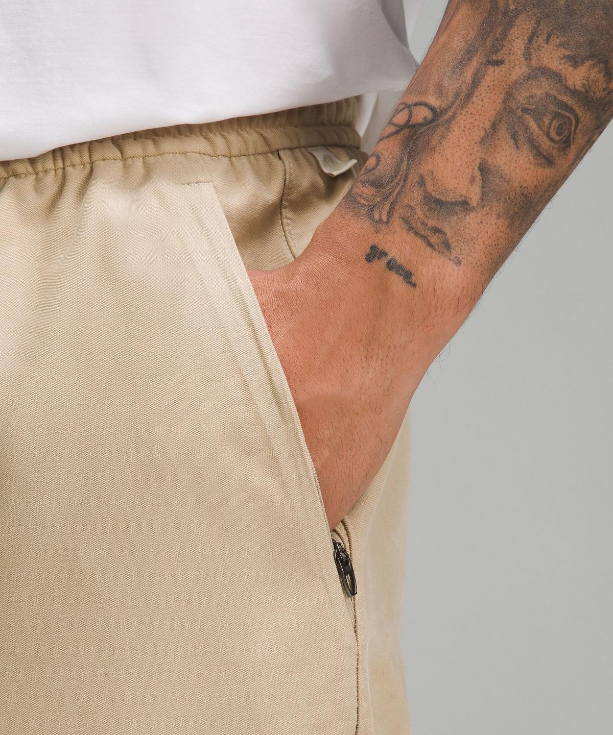 Khaki Men Lululemon Utilitech Classic-Fit Pull-On Pants | AU_LuLu68144