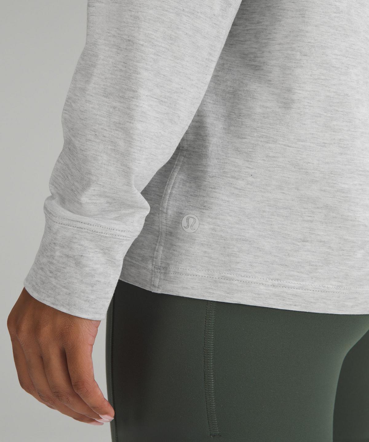 Light Grey Women Lululemon All Yours Long-Sleeve Shirts | AU_LuLu77178