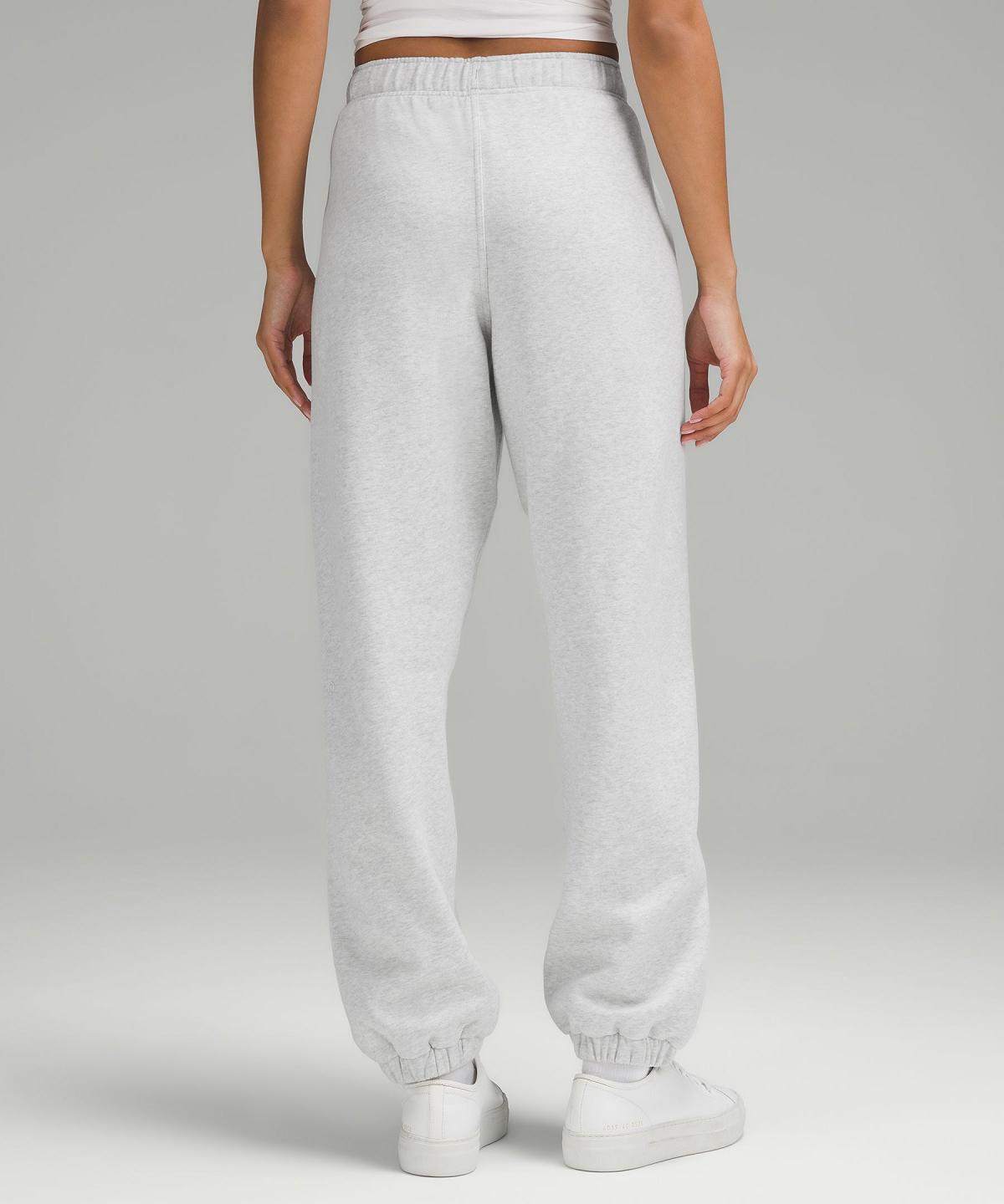 Light Grey Women Lululemon Scuba Mid-Rise Oversized Joggers | AU_LuLu31103