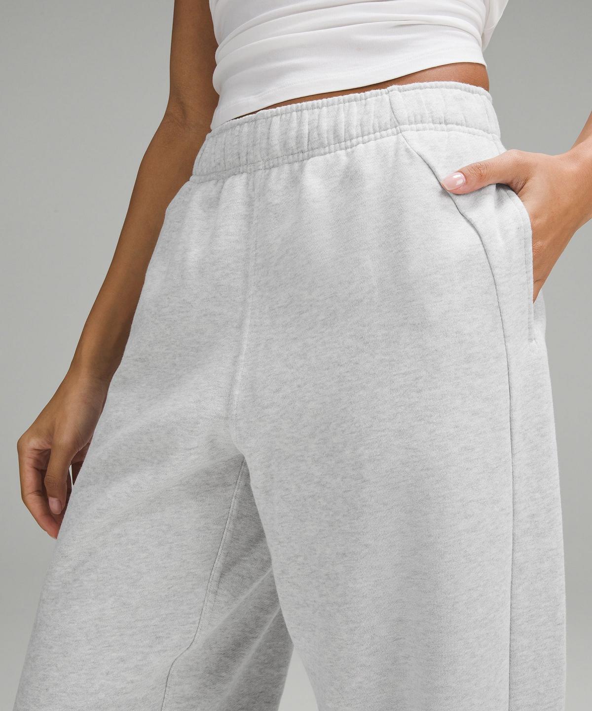 Light Grey Women Lululemon Scuba Mid-Rise Oversized Joggers | AU_LuLu31103