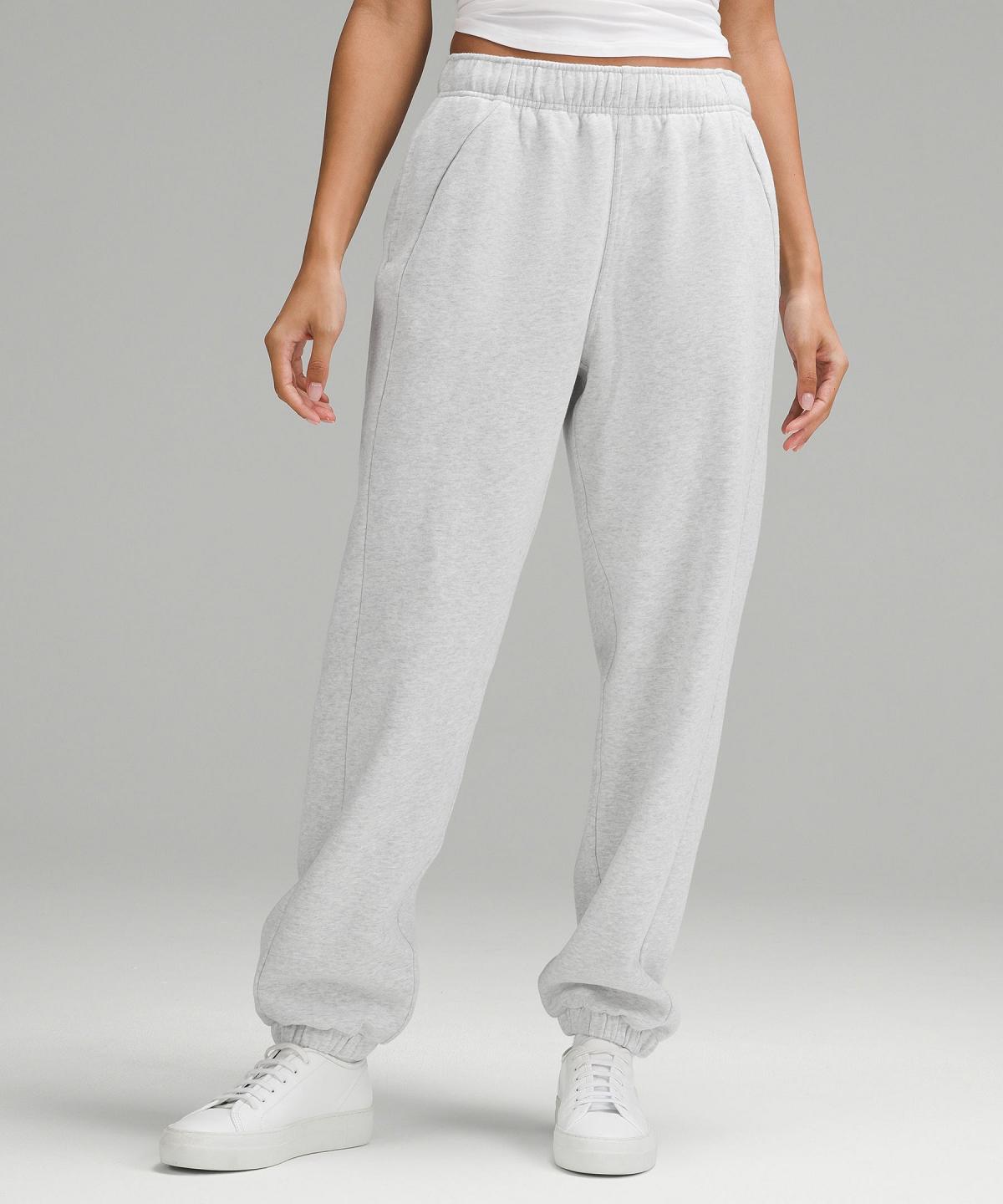 Light Grey Women Lululemon Scuba Mid-Rise Oversized Joggers | AU_LuLu31103