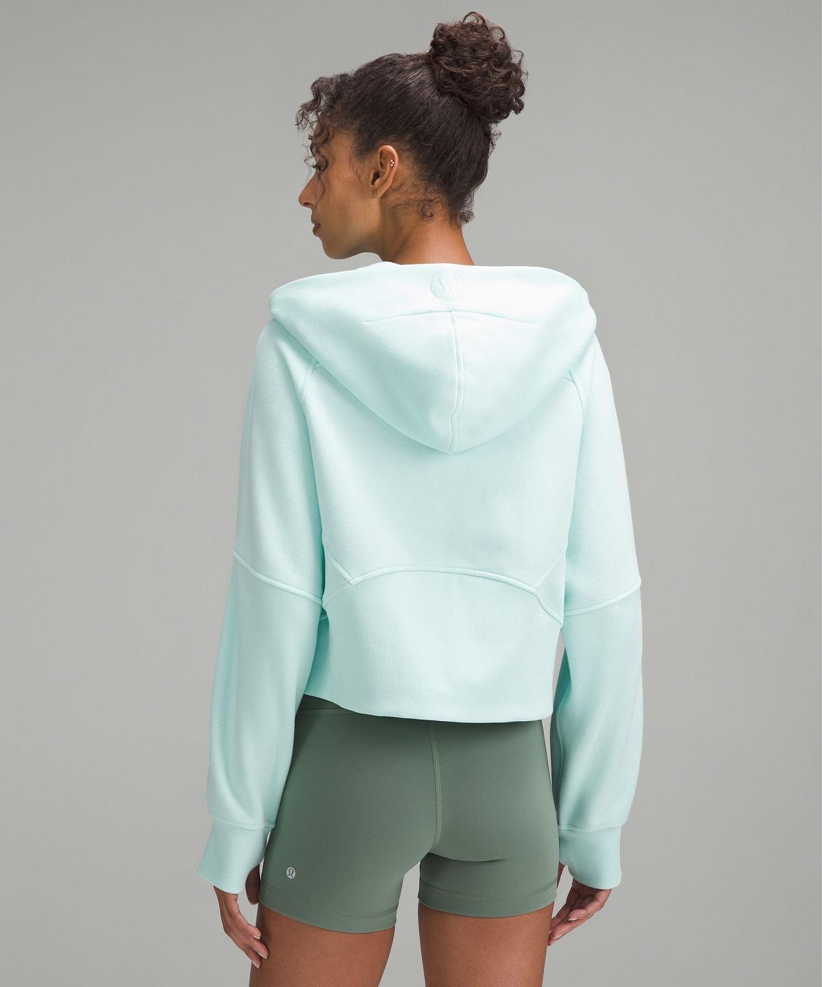 Mint Women Lululemon Scuba Oversized Full-Zip Hoodies & Sweatshirts | AU_LuLu63678