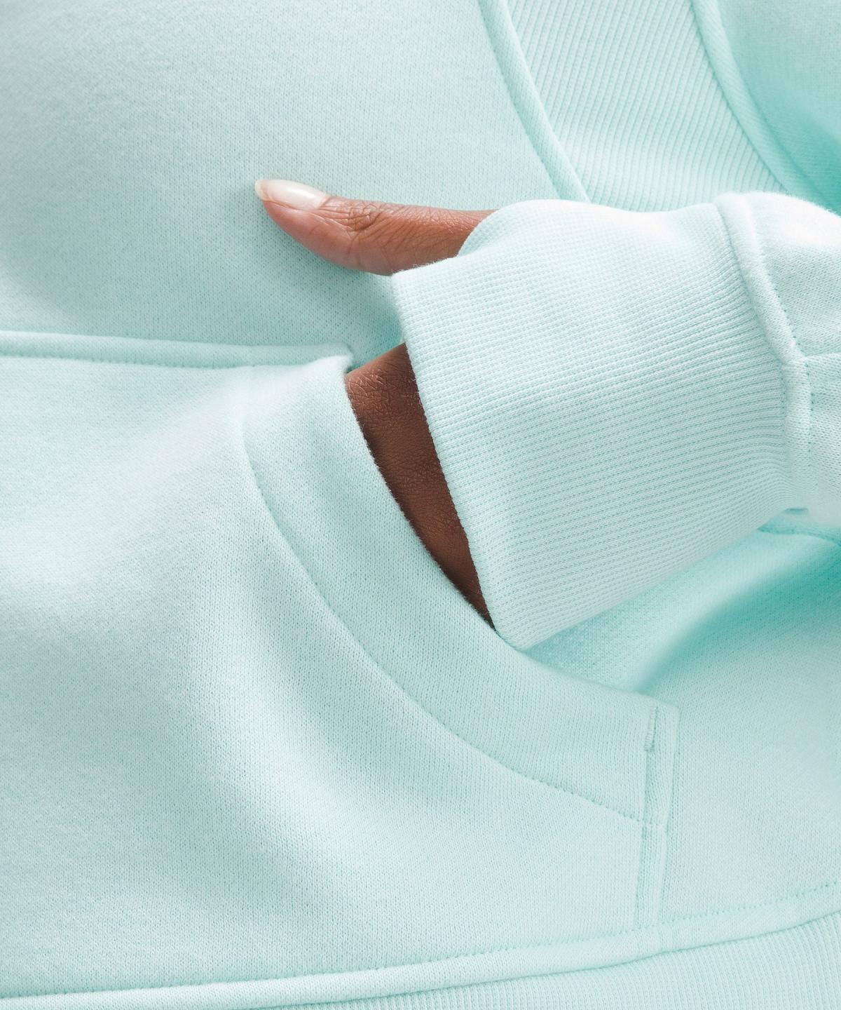 Mint Women Lululemon Scuba Oversized Full-Zip Hoodies & Sweatshirts | AU_LuLu63678