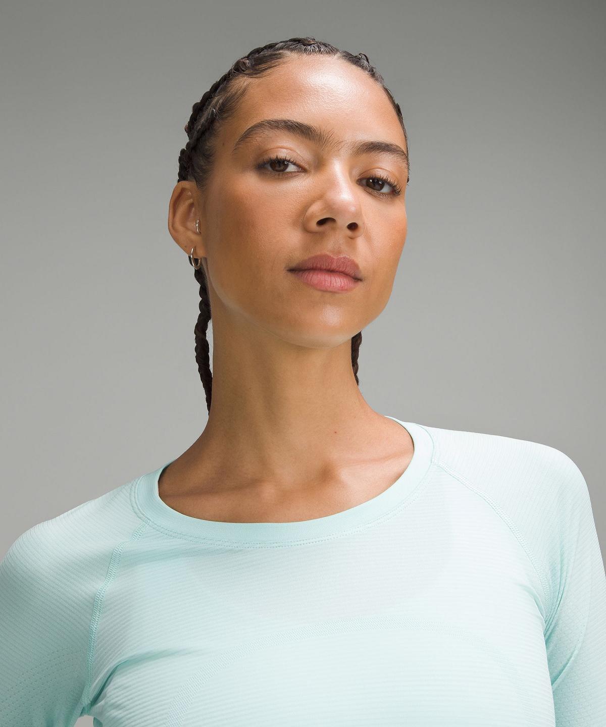 Mint Women Lululemon Swiftly Tech 2.0 Long Sleeve Shirts | AU_LuLu59837