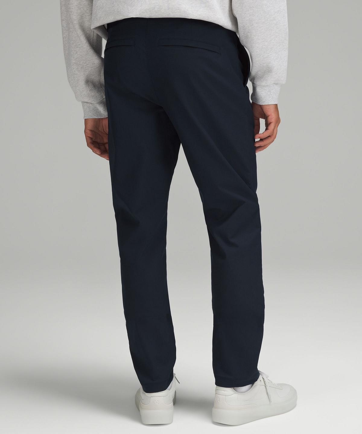 Navy Men Lululemon ABC Classic-Fit 30"L Trousers | AU_LuLu45114