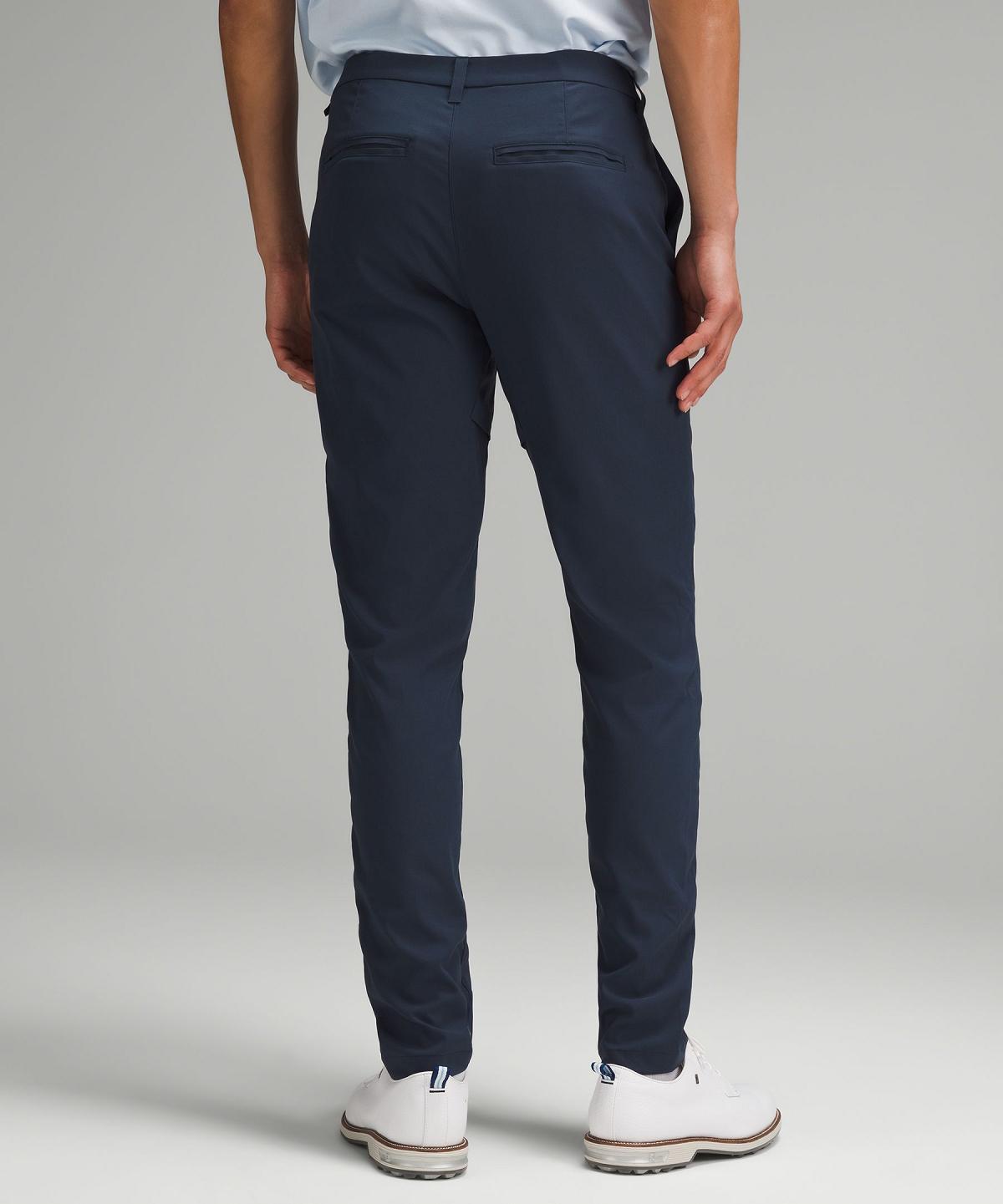 Navy Men Lululemon ABC Slim-Fit Golf 30"L Pants | AU_LuLu85564