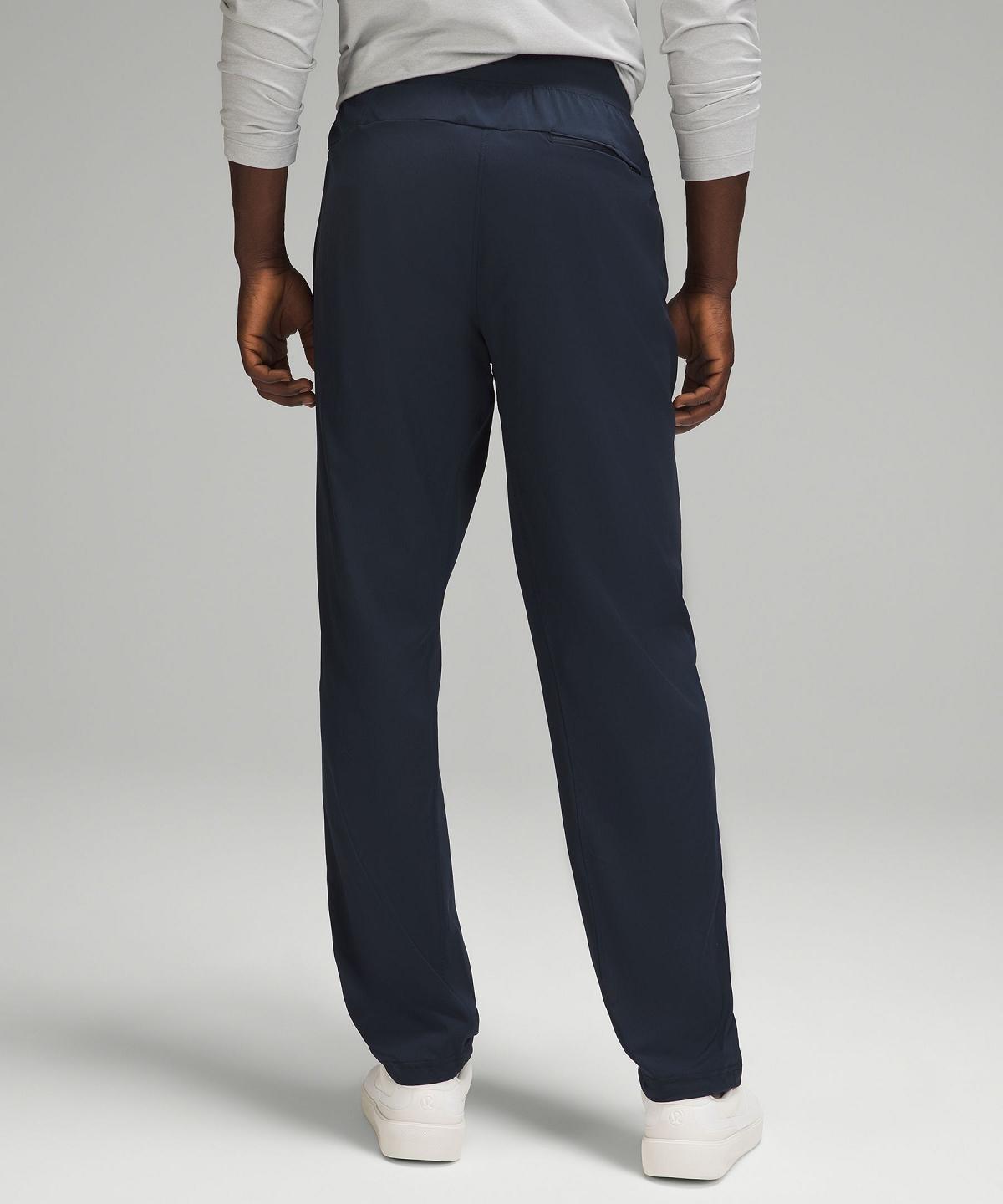 Navy Men Lululemon Lightweight Twill Classic-Fit Pants | AU_LuLu48991