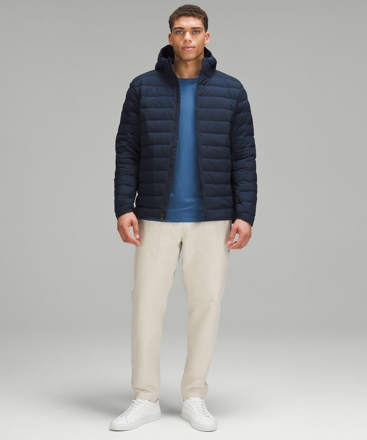 Navy Men Lululemon Navigation Down Coats & Jackets | AU_LuLu63250