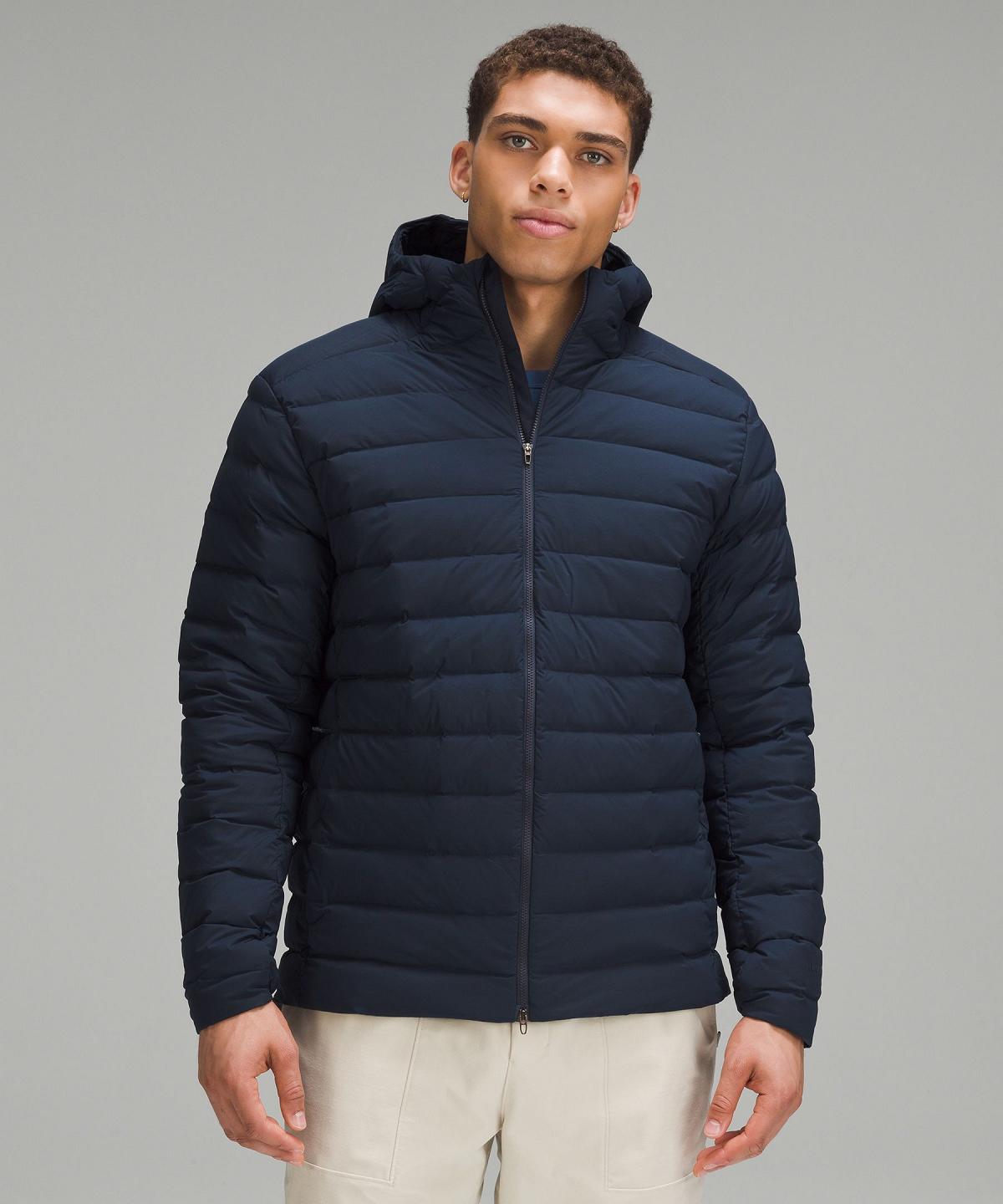 Navy Men Lululemon Navigation Down Coats & Jackets | AU_LuLu63250