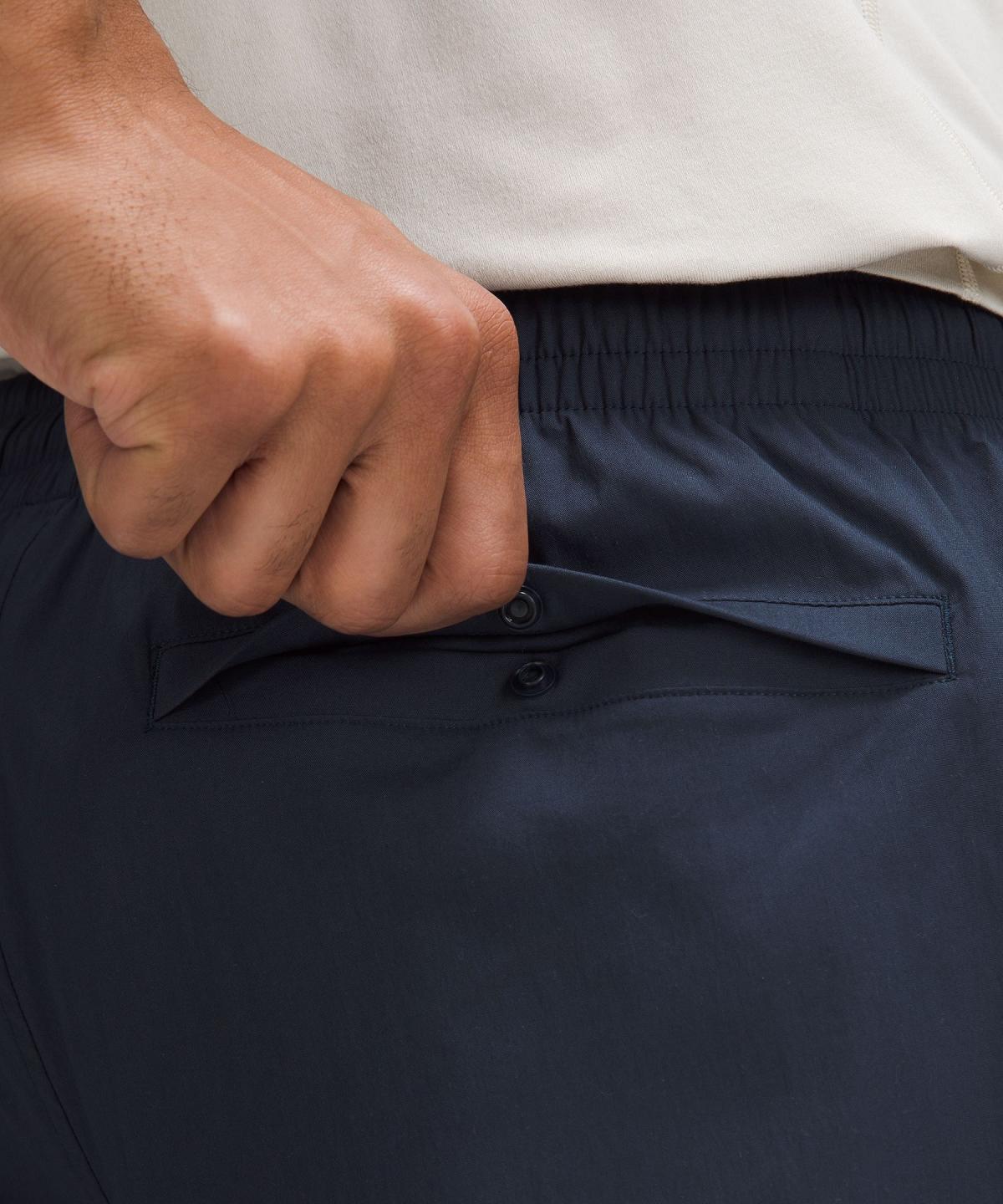 Navy Men Lululemon Poplin Relaxed-Fit Pants | AU_LuLu98425