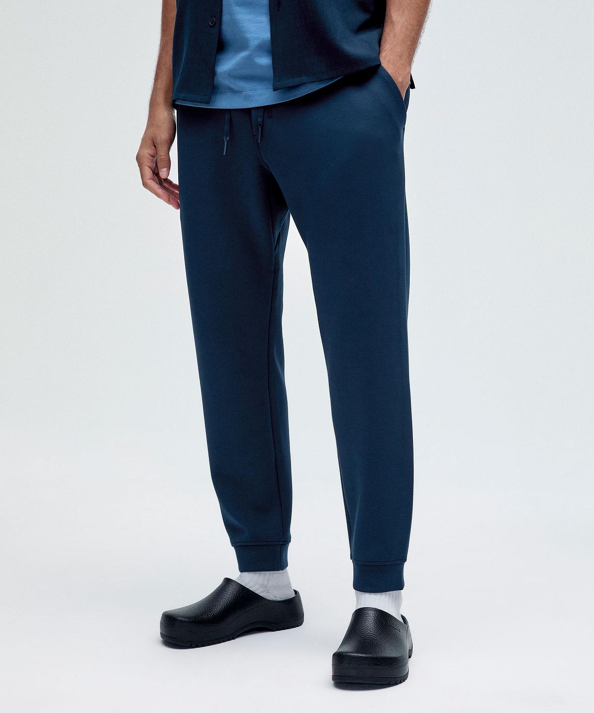 Navy Men Lululemon Smooth Spacer Joggers | AU_LuLu35546