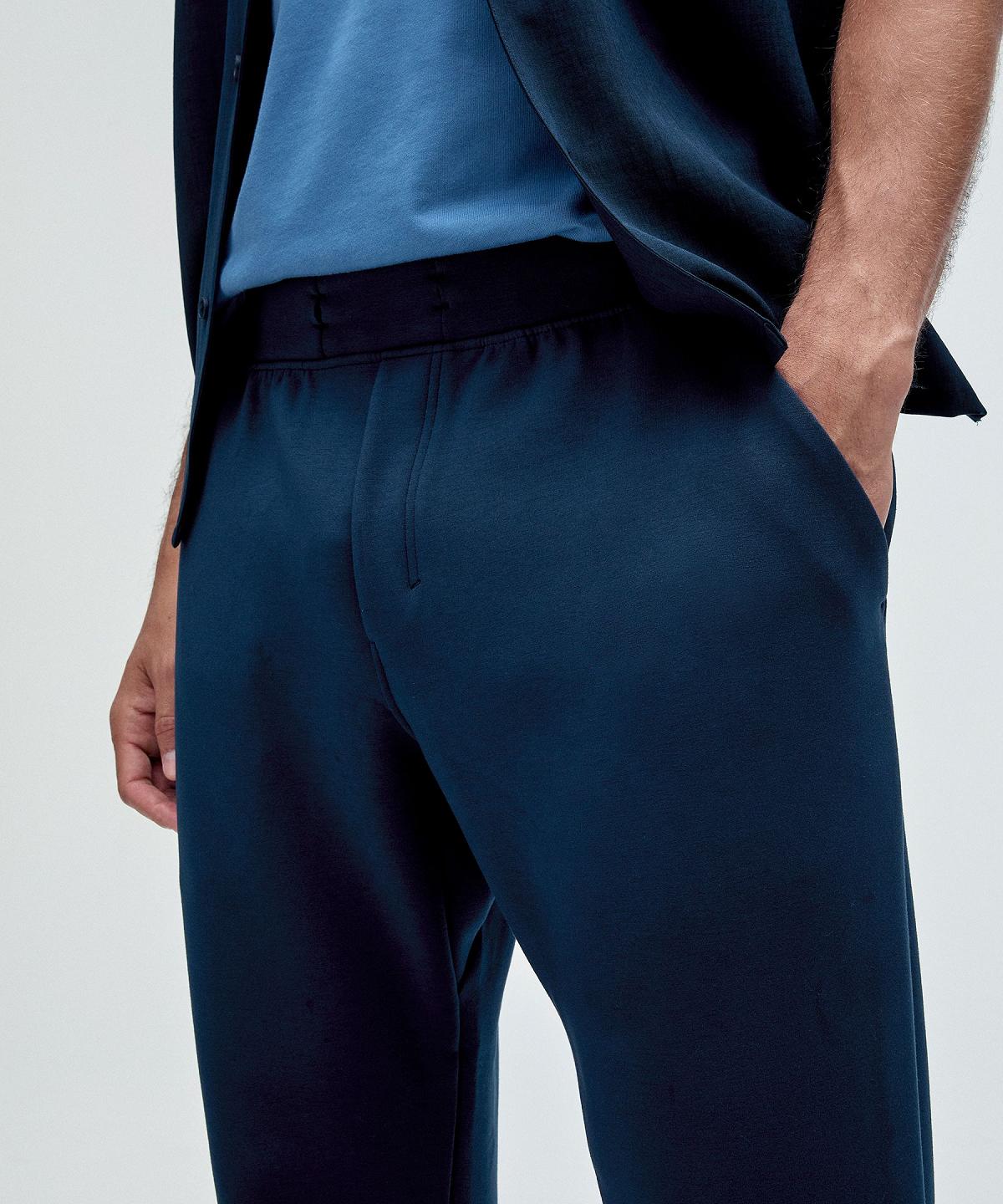 Navy Men Lululemon Smooth Spacer Joggers | AU_LuLu35546