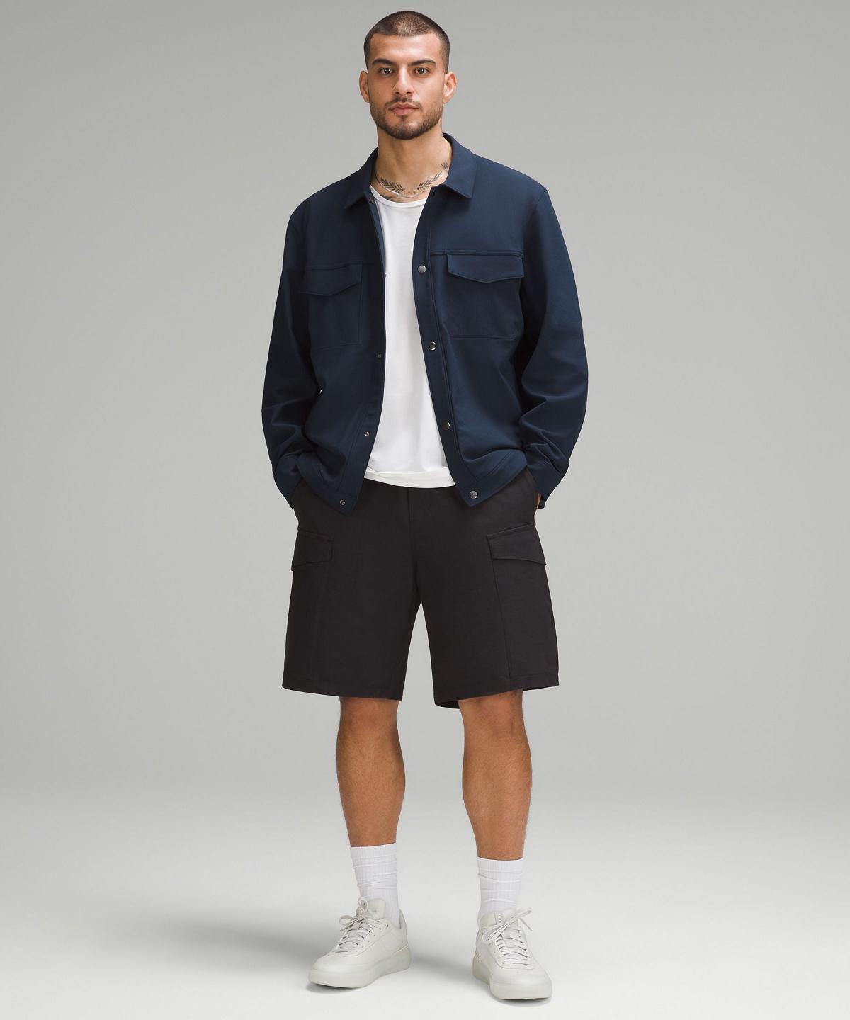 Navy Men Lululemon Twill Utility Coats & Jackets | AU_LuLu27483