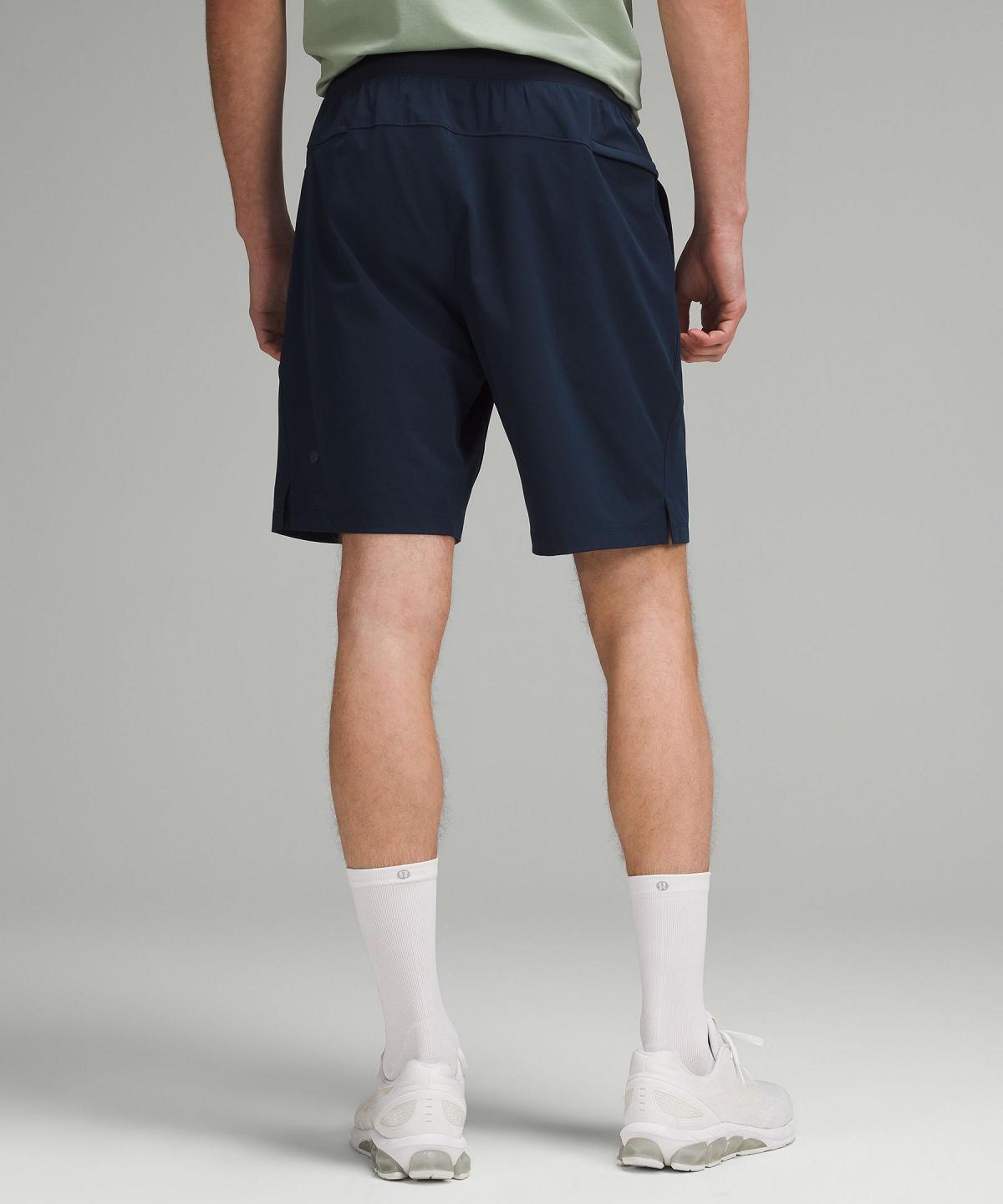 Navy Men Lululemon Zeroed In Linerless 9" Shorts | AU_LuLu89438