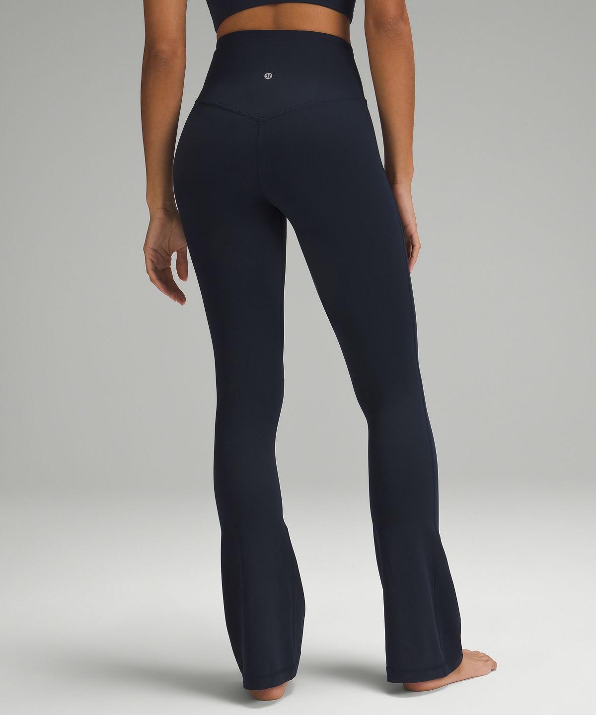 Navy Women Lululemon Align™ V-Waist Mini-Flare Pant Leggings | AU_LuLu38768