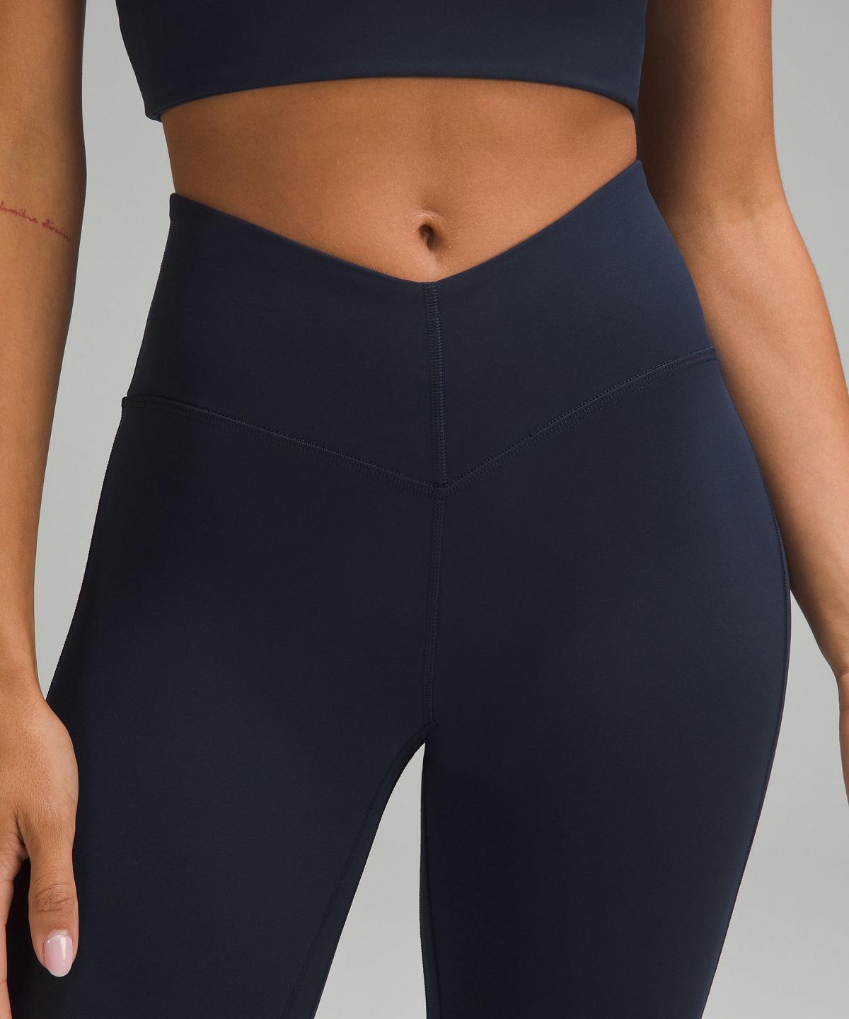 Navy Women Lululemon Align™ V-Waist Mini-Flare Pant Leggings | AU_LuLu38768