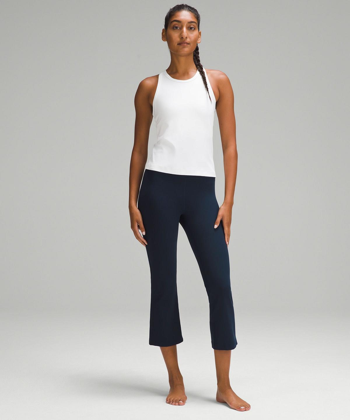 Navy Women Lululemon Groove Super-High-Rise Crop 23" Leggings | AU_LuLu58177