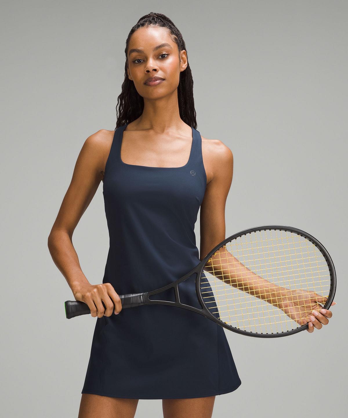 Navy Women Lululemon Lightweight Linerless Tennis Dress | AU_LuLu30062