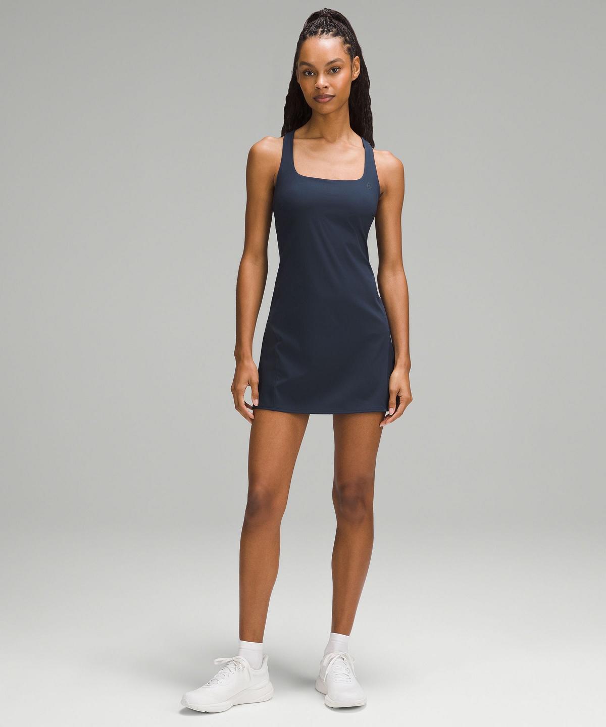 Navy Women Lululemon Lightweight Linerless Tennis Dress | AU_LuLu30062