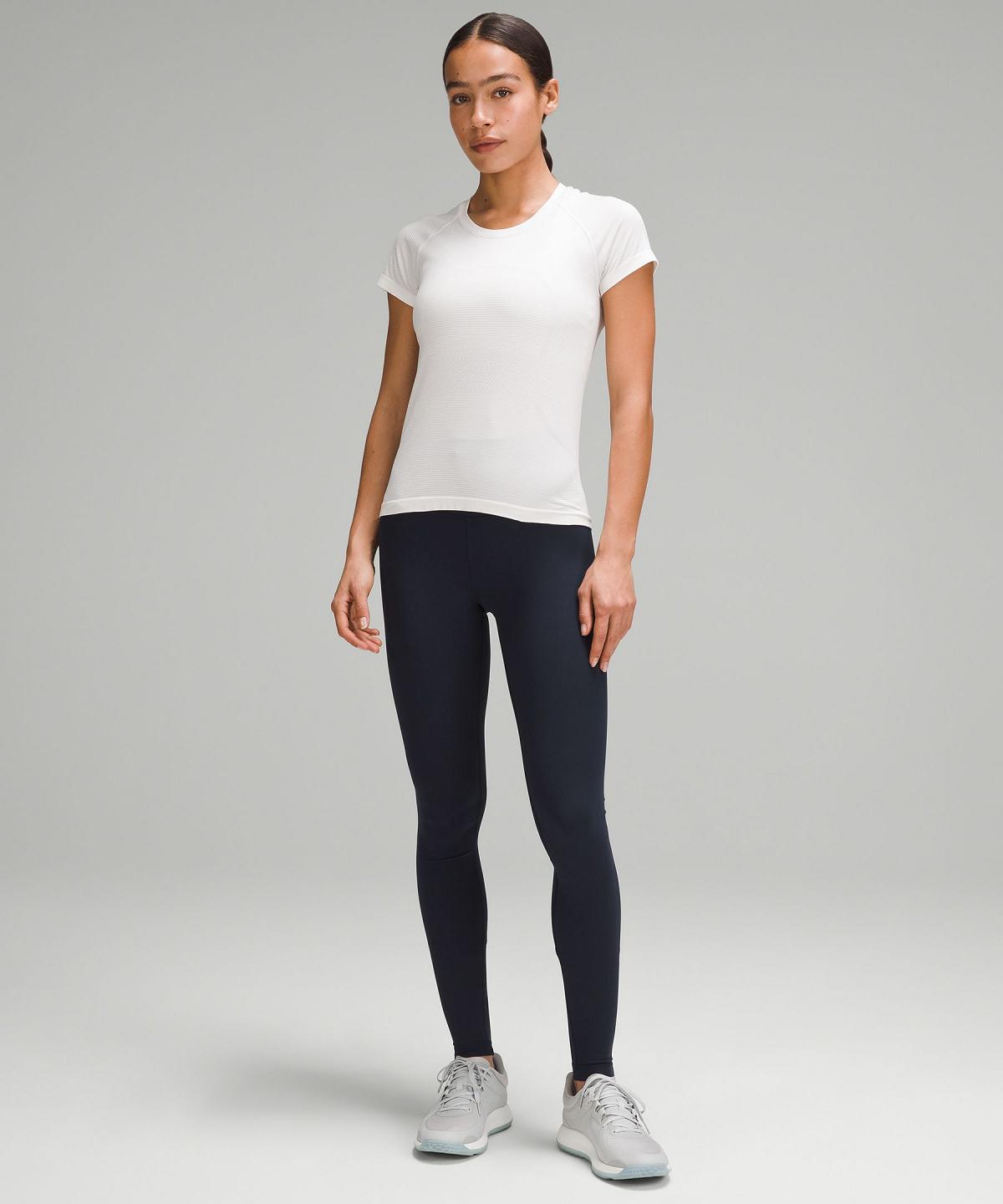 Navy Women Lululemon Wunder Train High-Rise Tight 31" Pants | AU_LuLu46102