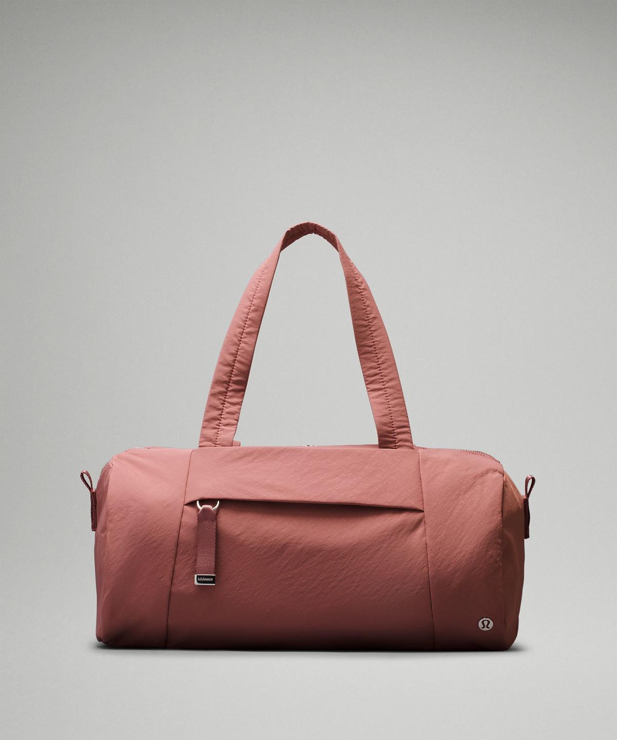 Pink Bag Lululemon On My Level Barrel 16L Duffle Bags | AU_LuLu60878