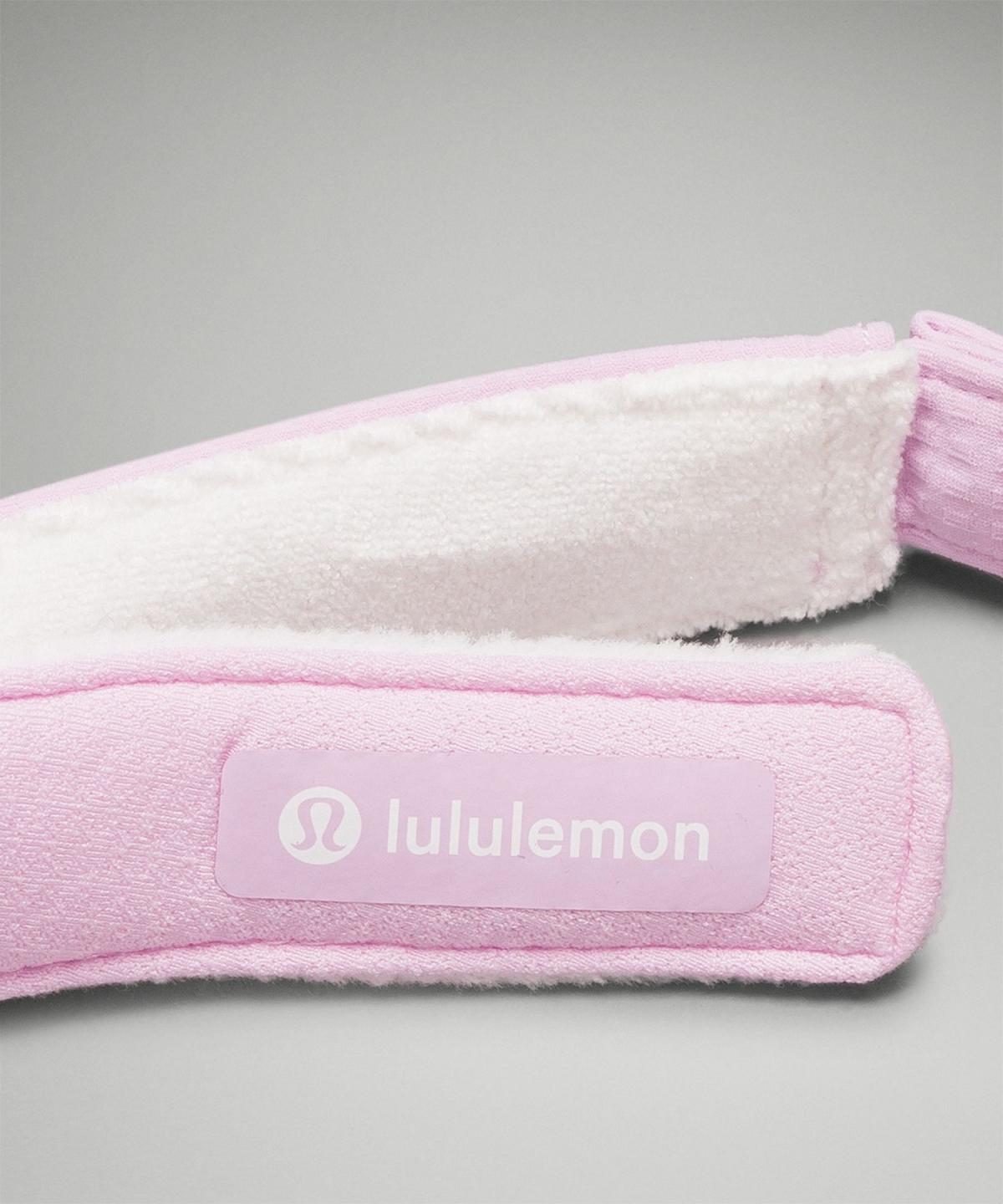 Pink Men Lululemon Removable Sweatband All-Sport Visor Hats | AU_LuLu92585