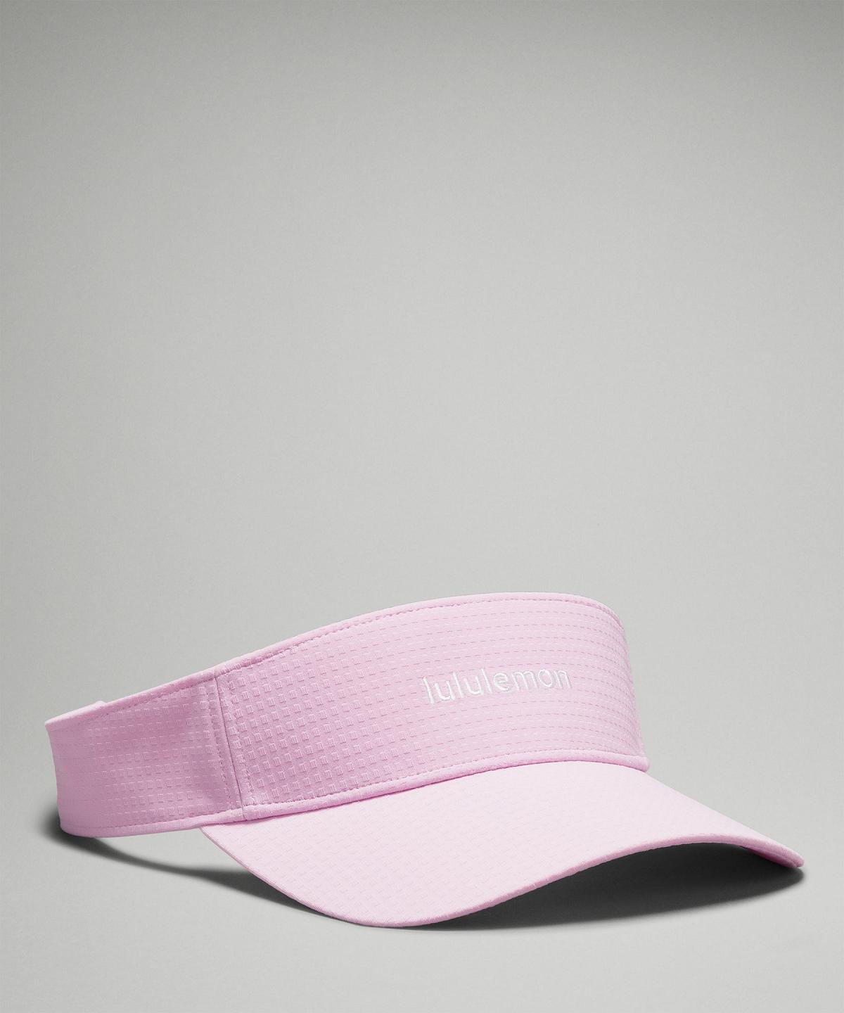 Pink Men Lululemon Removable Sweatband All-Sport Visor Hats | AU_LuLu92585