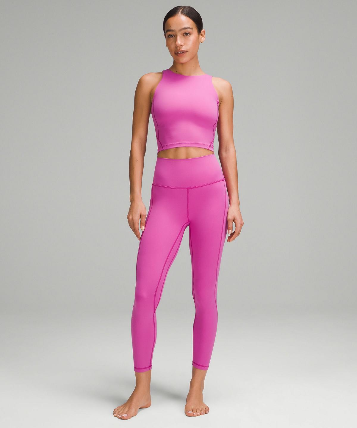 Pink Women Lululemon Align™ High-Neck Shirts | AU_LuLu57463