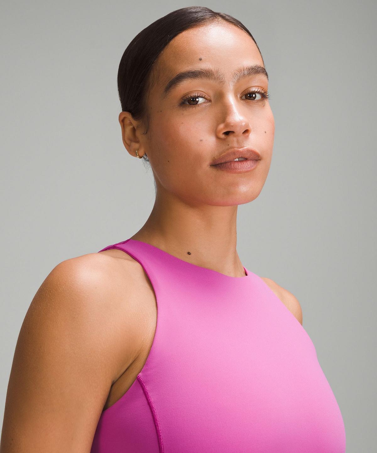 Pink Women Lululemon Align™ High-Neck Shirts | AU_LuLu57463