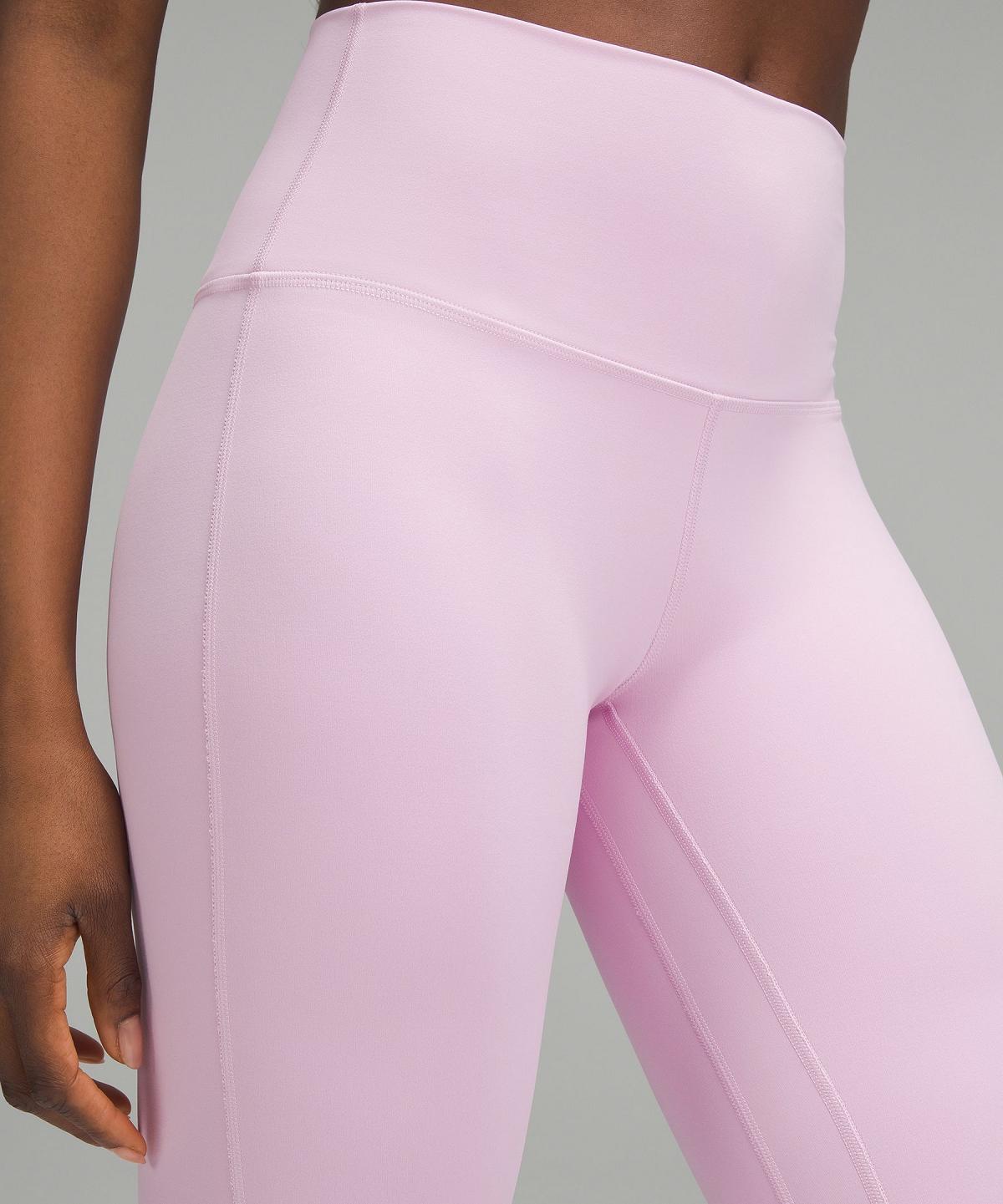 Pink Women Lululemon Align™ High-Rise Crop 21" Leggings | AU_LuLu95683